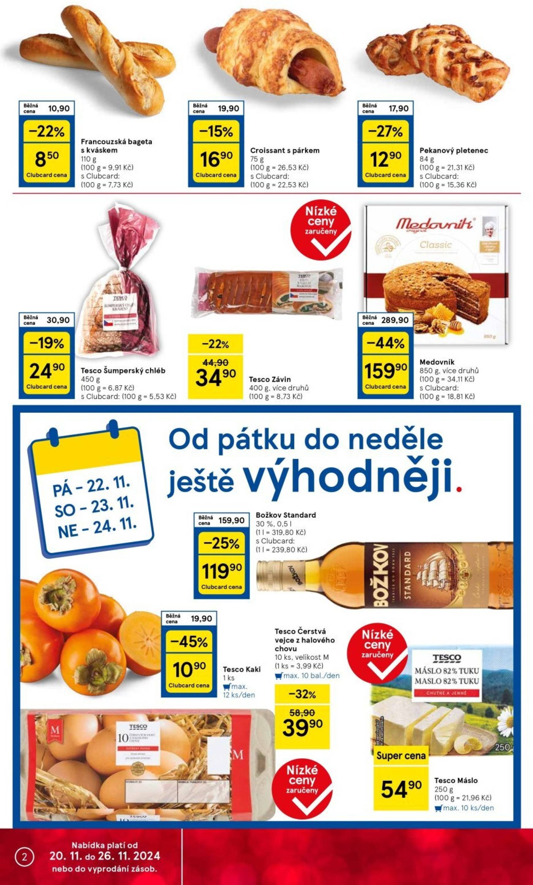 Leták Tesco od 20.11. do 26.11. 2