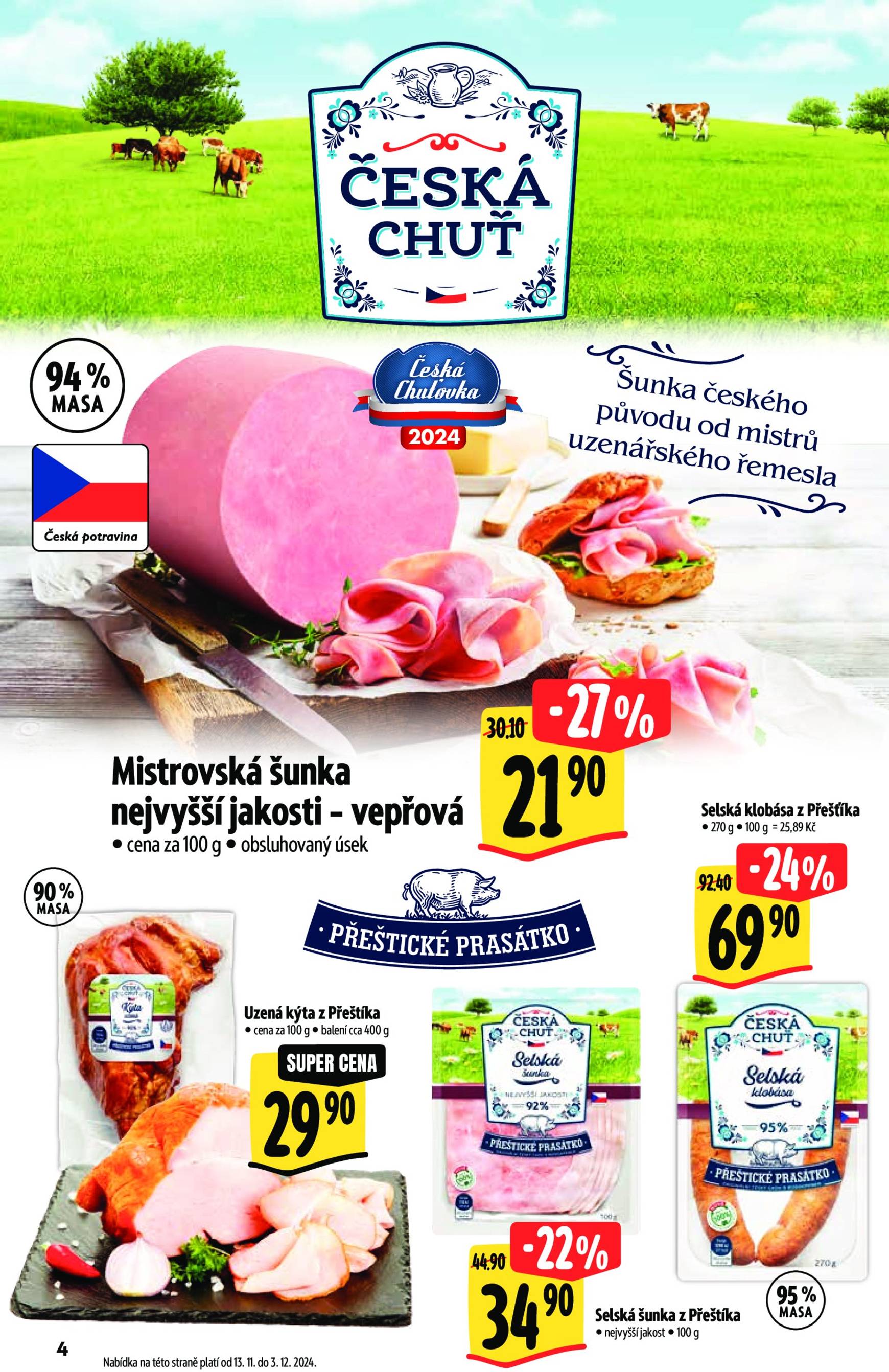 Leták Albert Supermarket - Vánoce od 13.11. do 31.12. 4