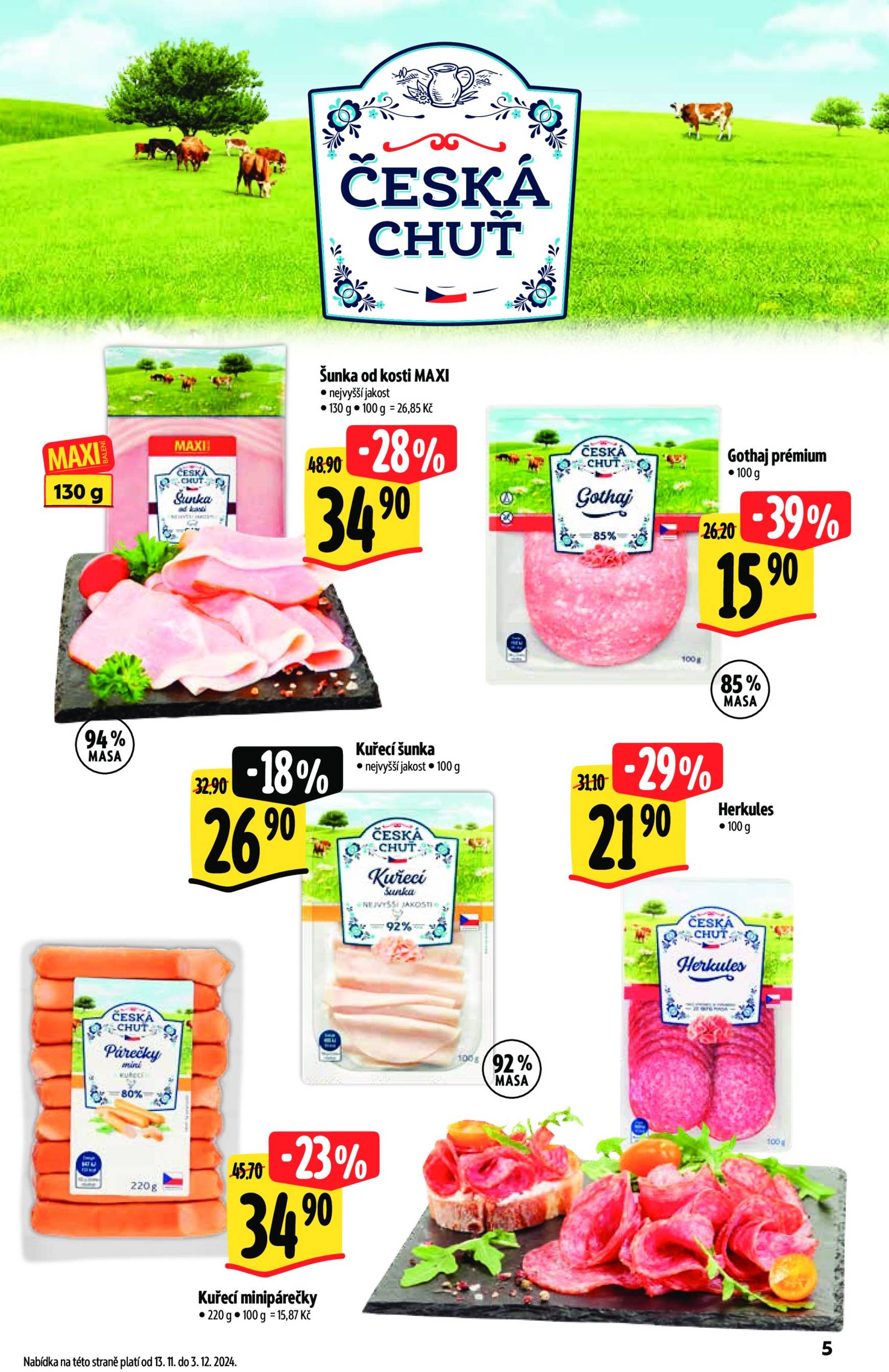 Leták Albert Supermarket - Vánoce od 13.11. do 31.12. 5