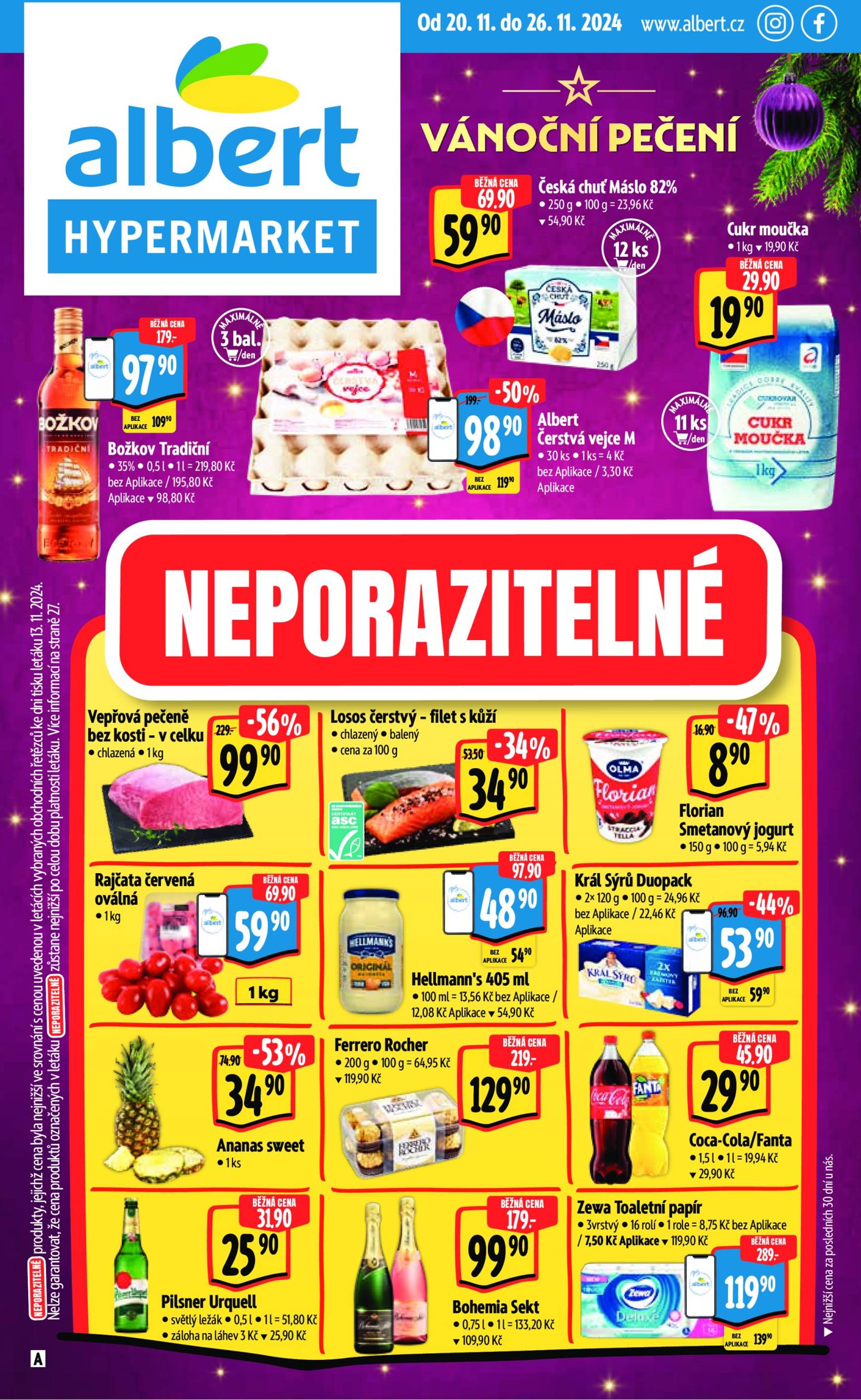 Leták Albert Hypermarket od 20.11. do 26.11.