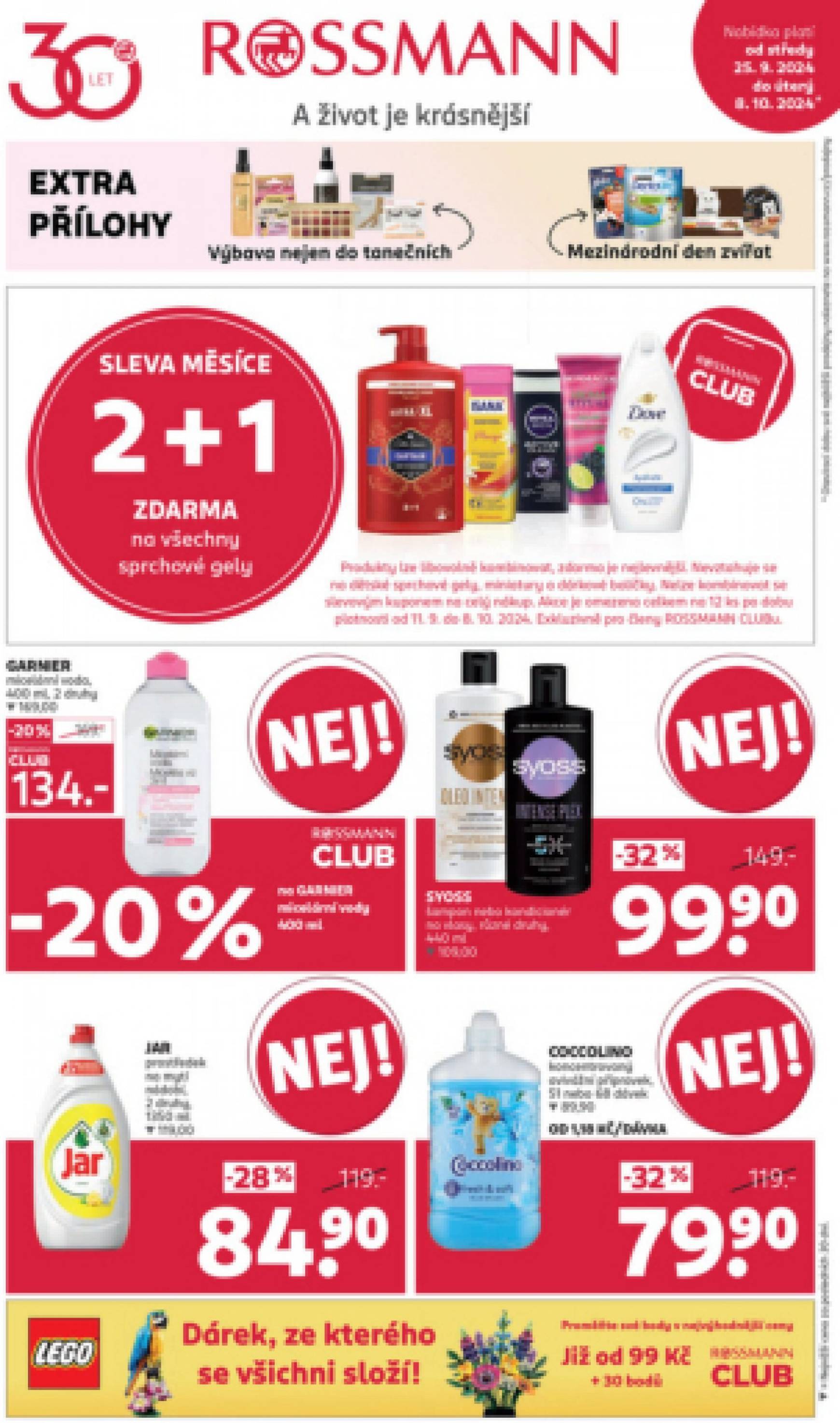 Leták ROSSMANN od 25.09. do 08.10.