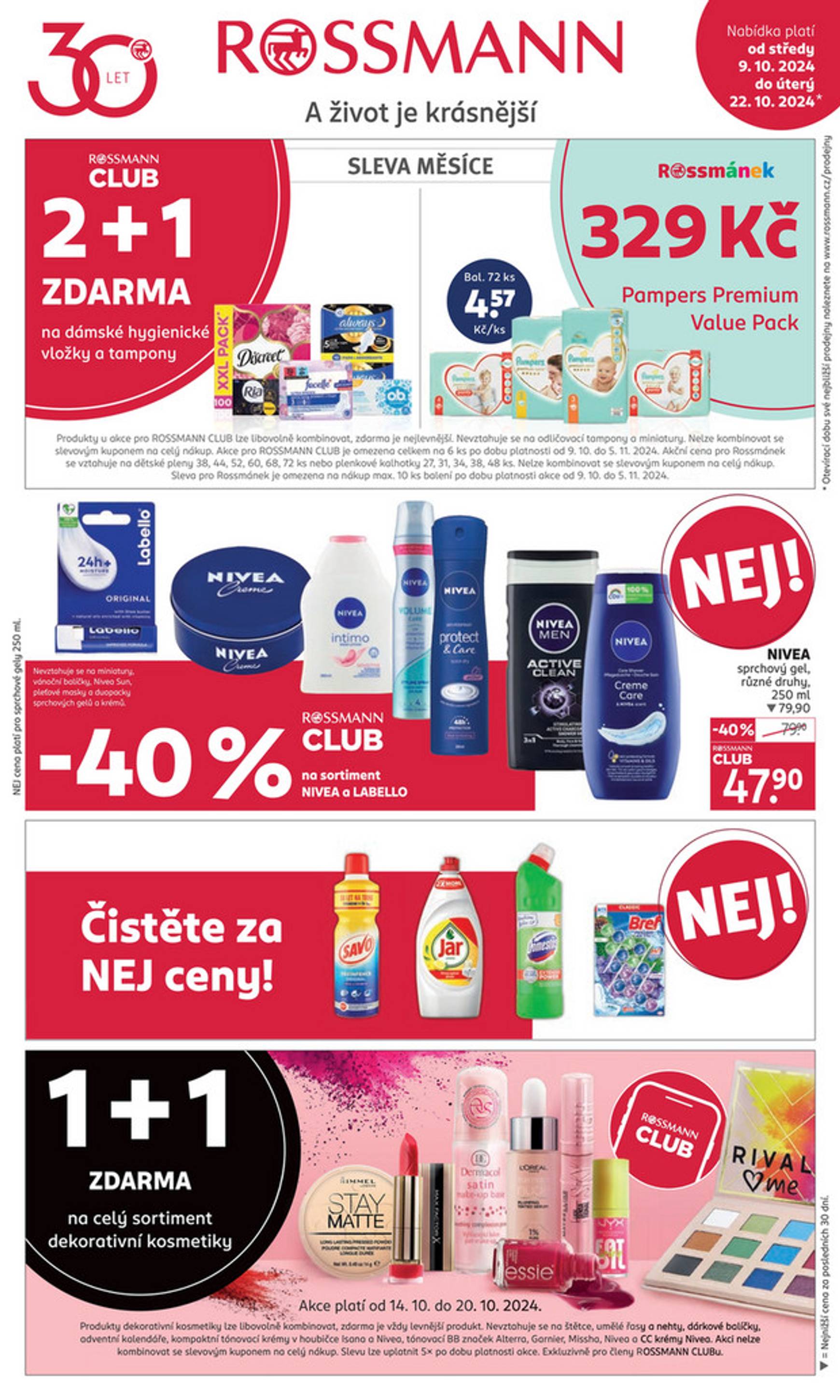 Leták ROSSMANN od 09.10. do 22.10.