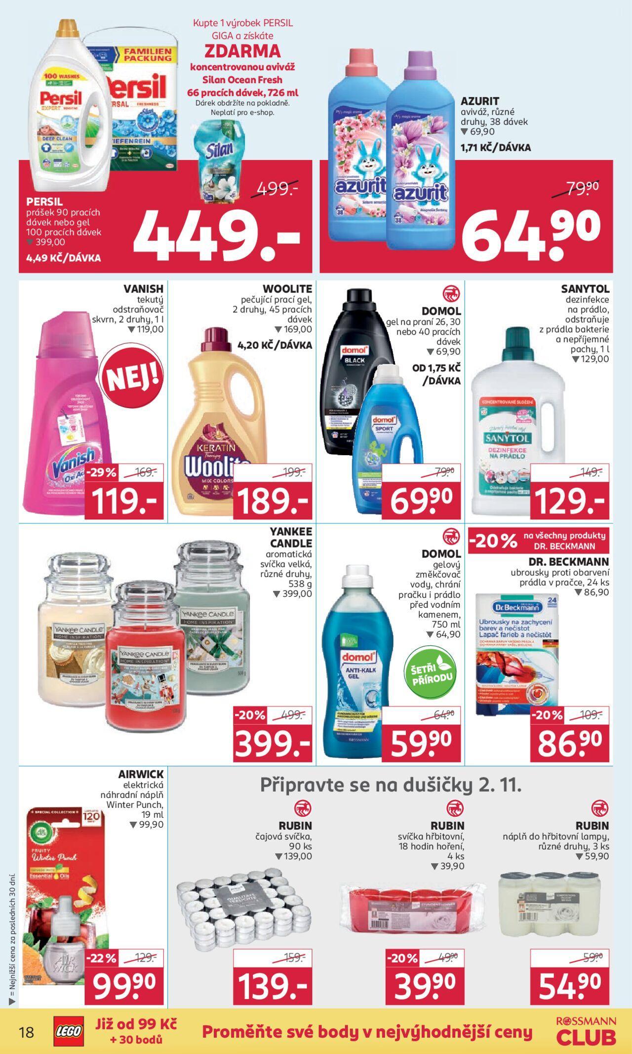 Rossmann leták 23.10.2024 - 05.11.2024 18