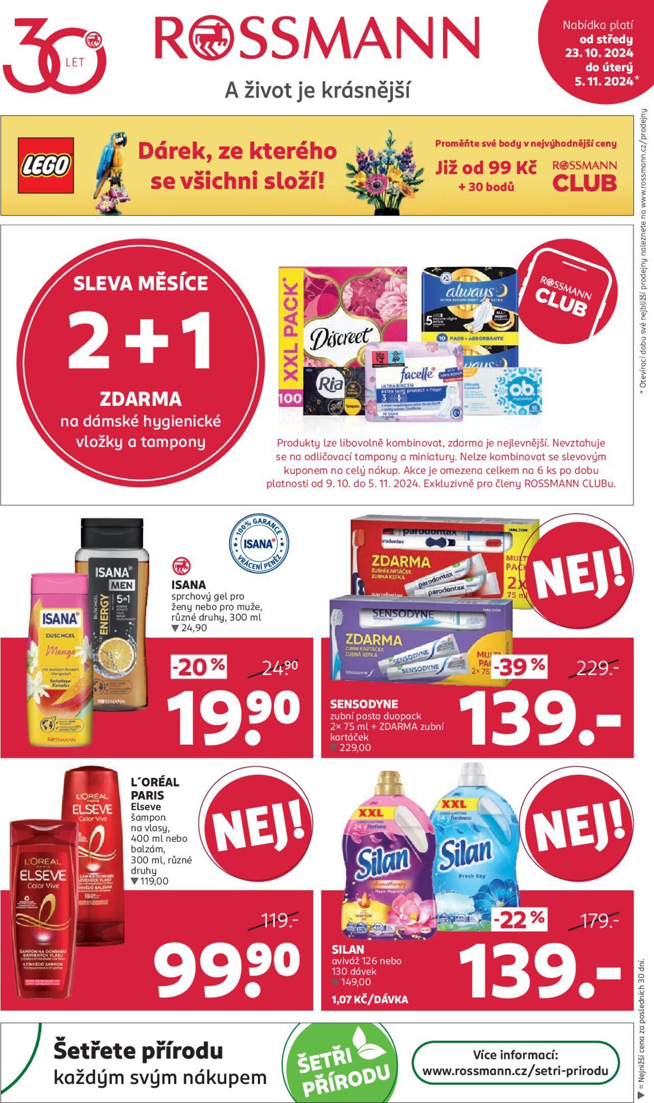 Rossmann leták 23.10.2024 - 05.11.2024