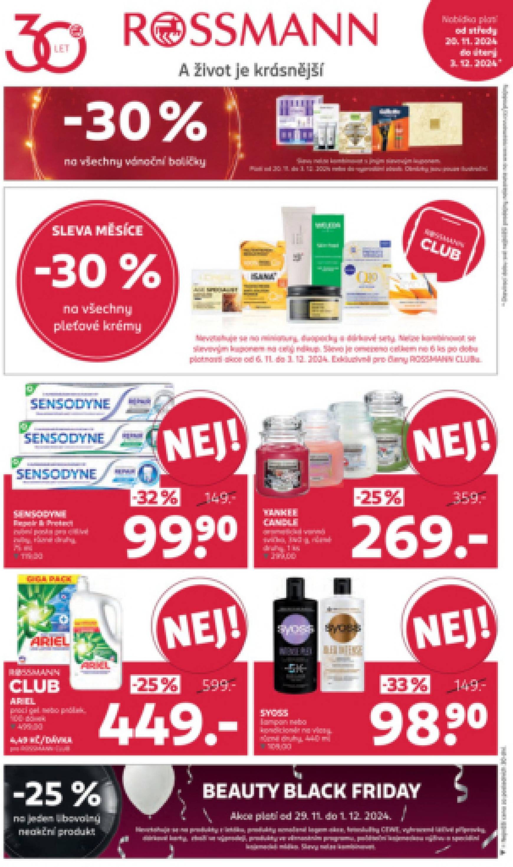 Leták ROSSMANN od 20.11. do 03.12.