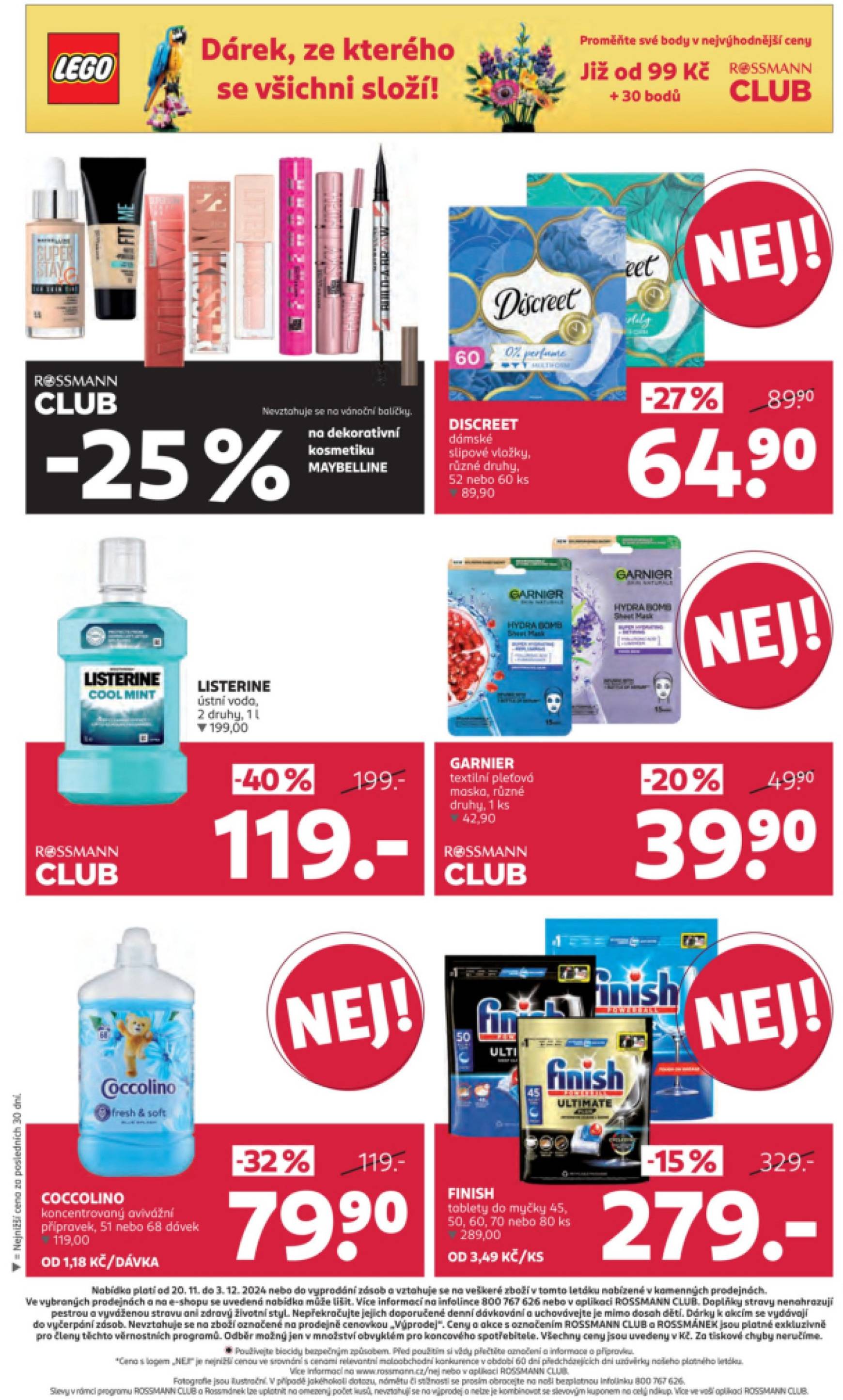 Leták ROSSMANN od 20.11. do 03.12. 24