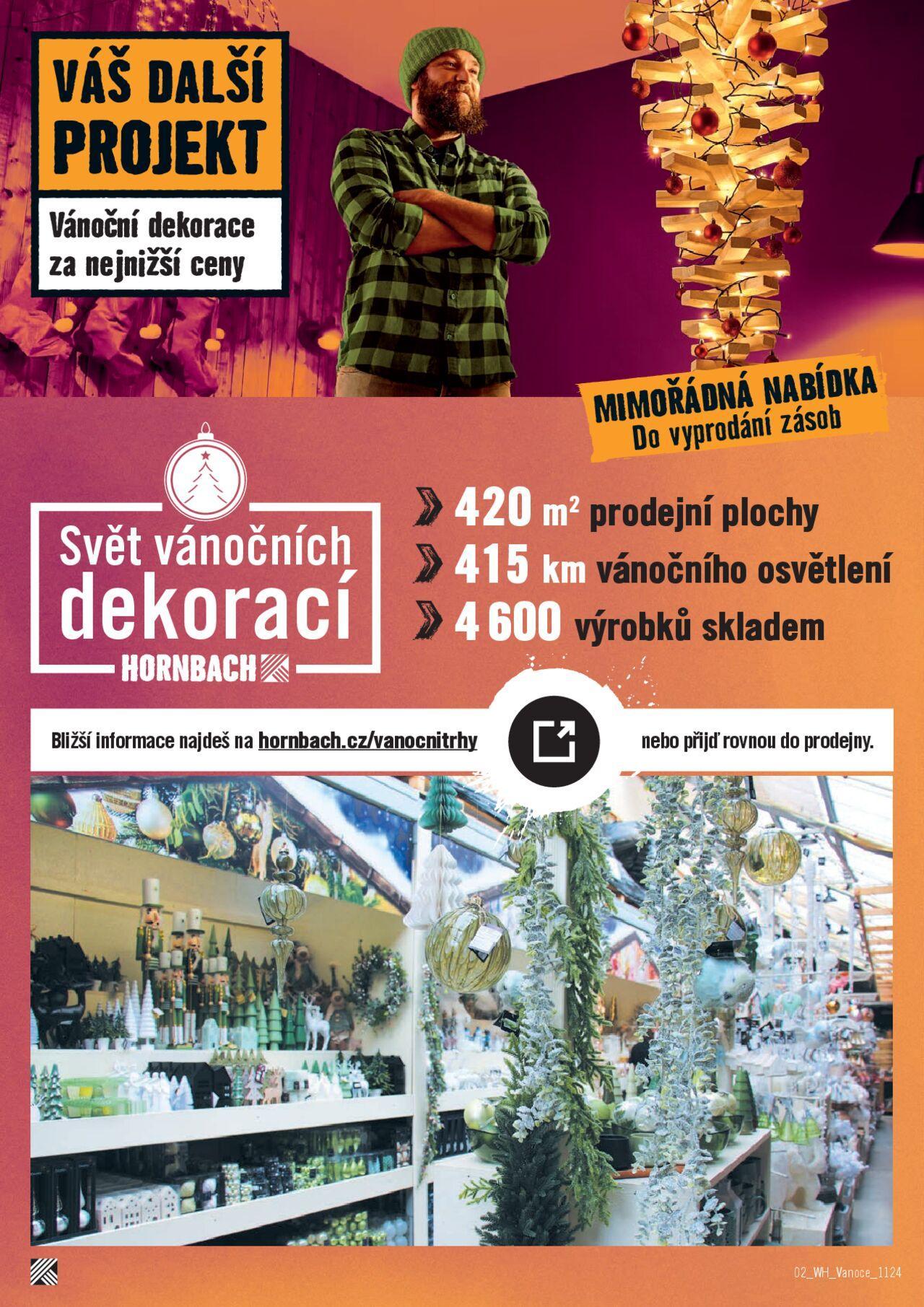 HORNBACH katalog - Vysněné Vánoce 30.10.2024 - 13.11.2024 2