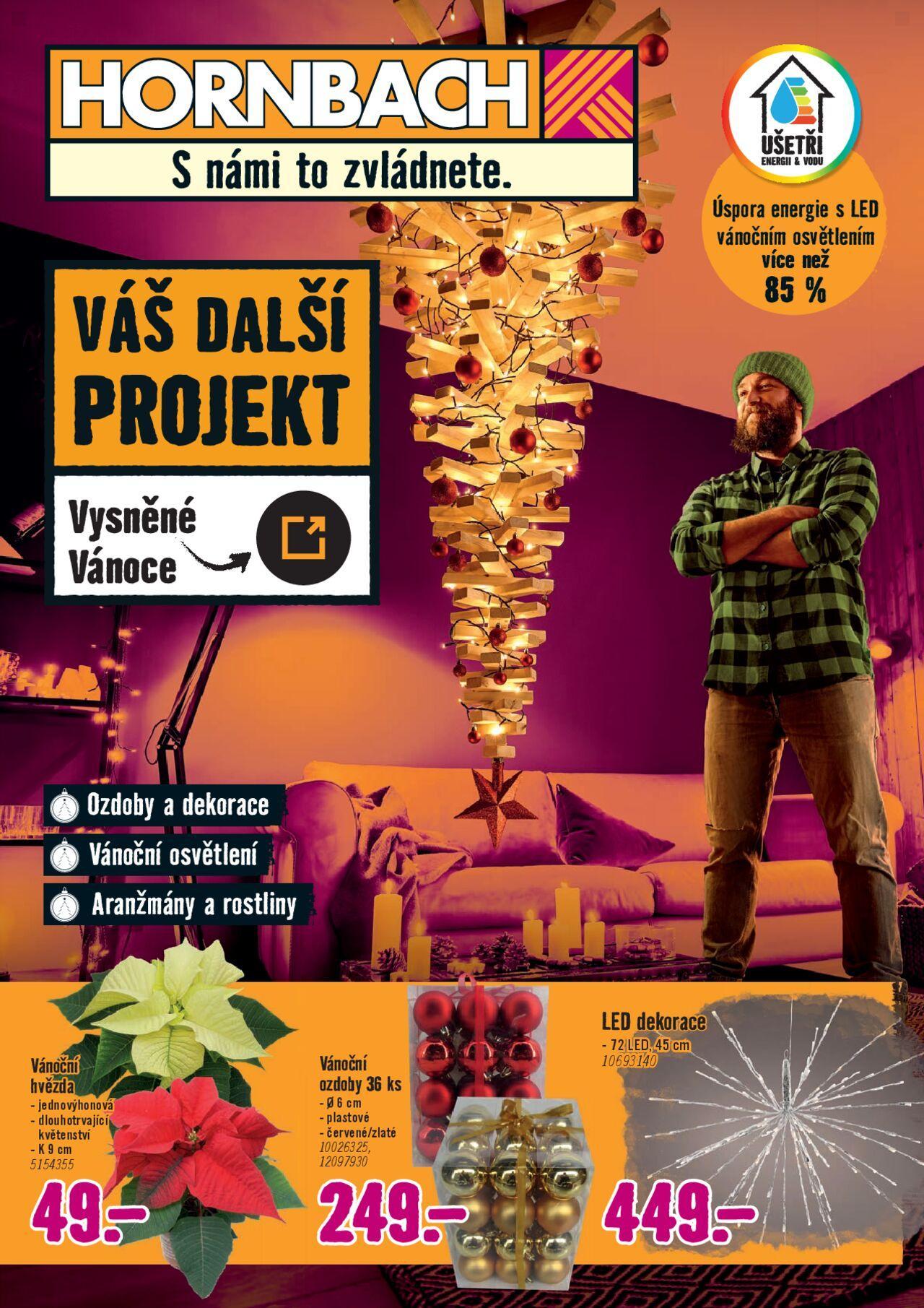 HORNBACH katalog - Vysněné Vánoce 30.10.2024 - 13.11.2024