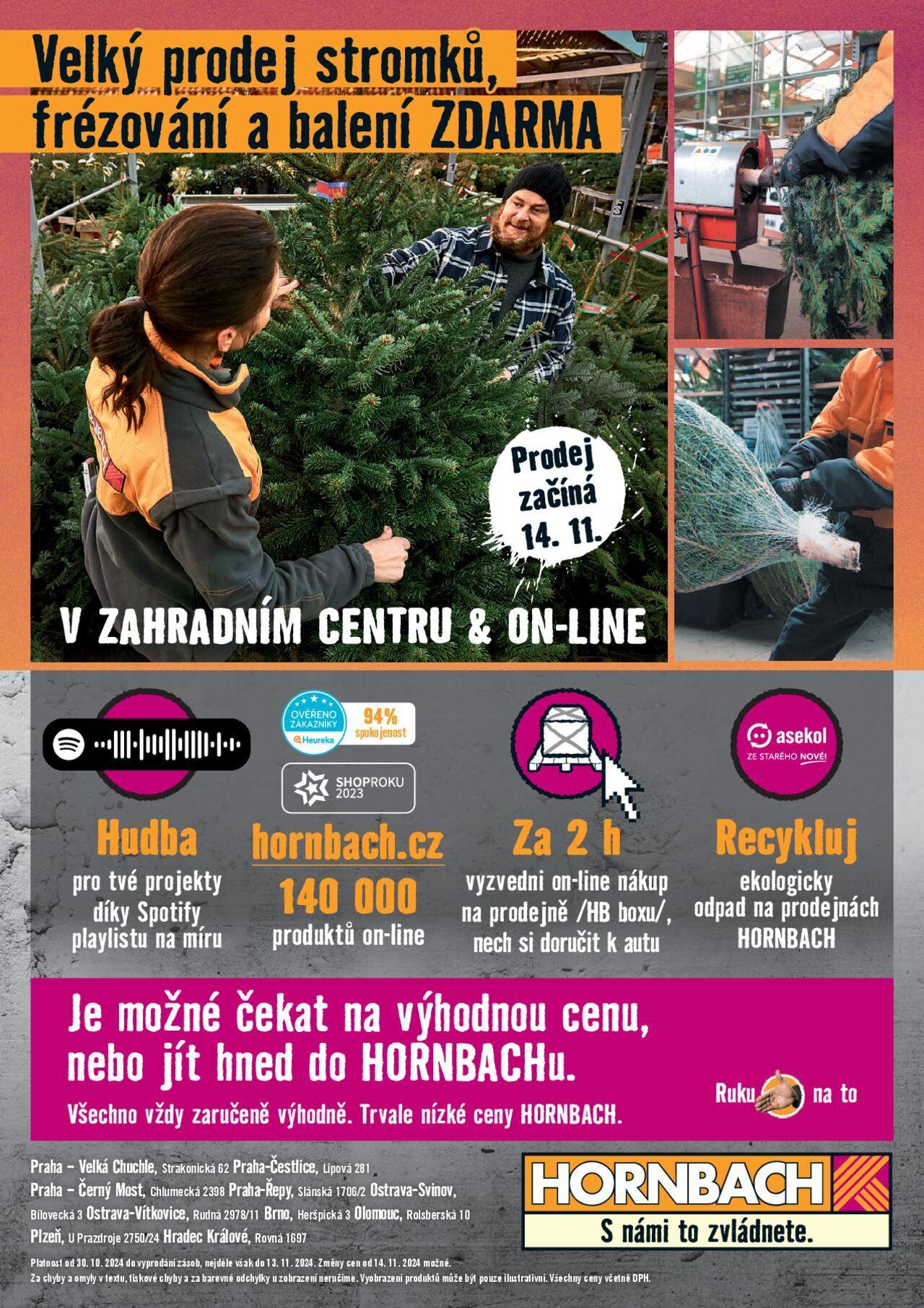 HORNBACH katalog - Vysněné Vánoce 30.10.2024 - 13.11.2024 8