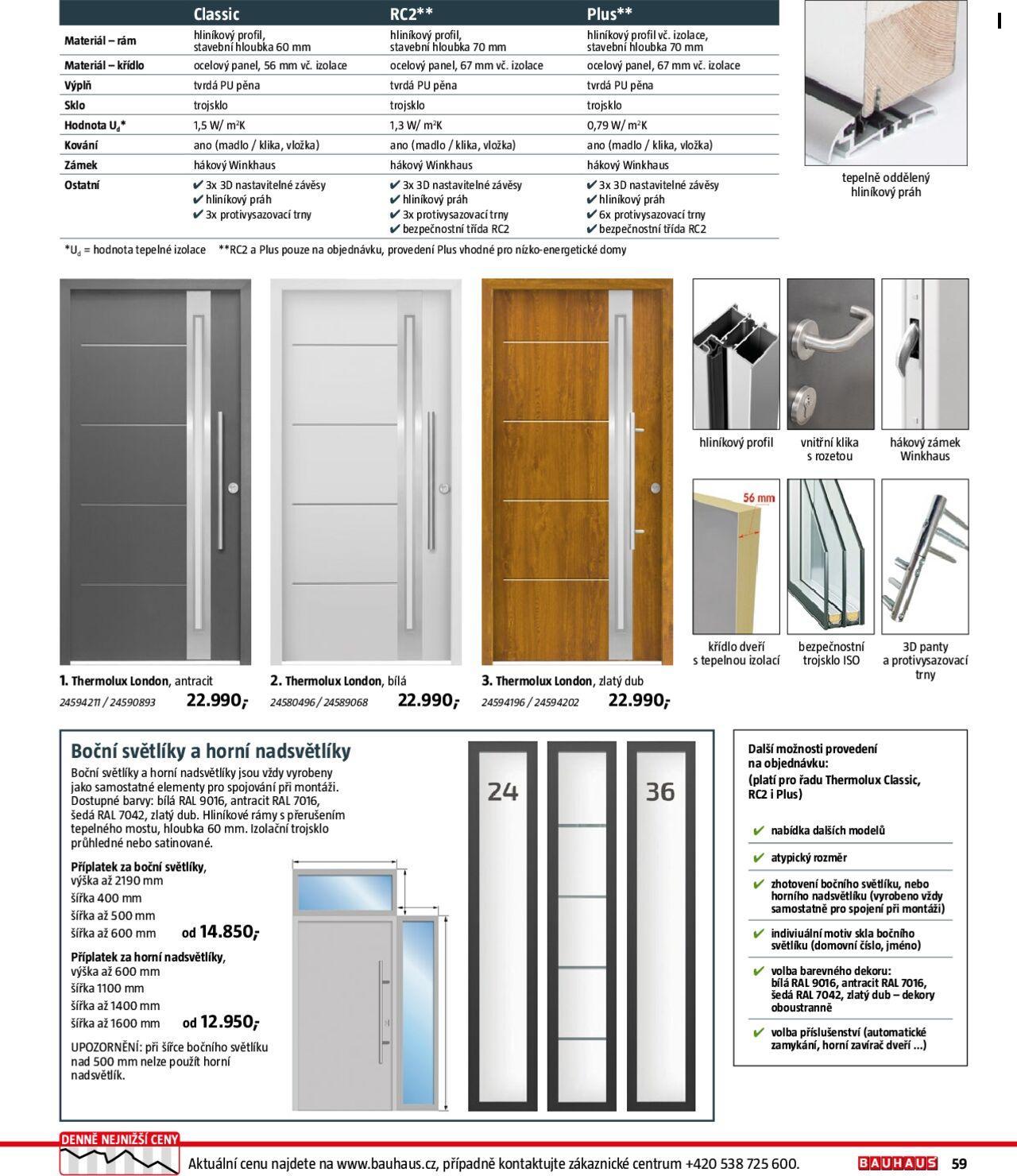 Bauhaus katalog Stavební prvky 24.09.2024 - 31.12.2024 59