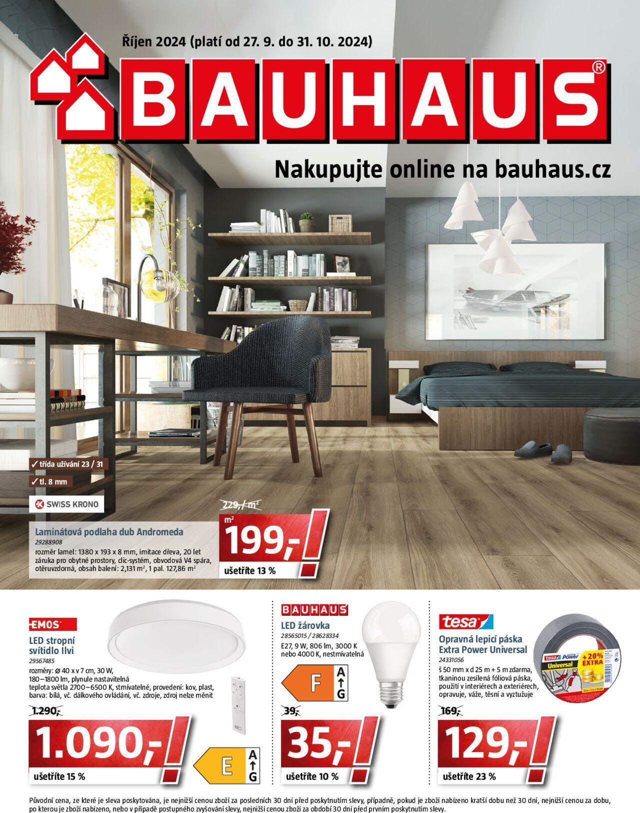 Bauhaus katalog 27.09.2024 - 31.10.2024