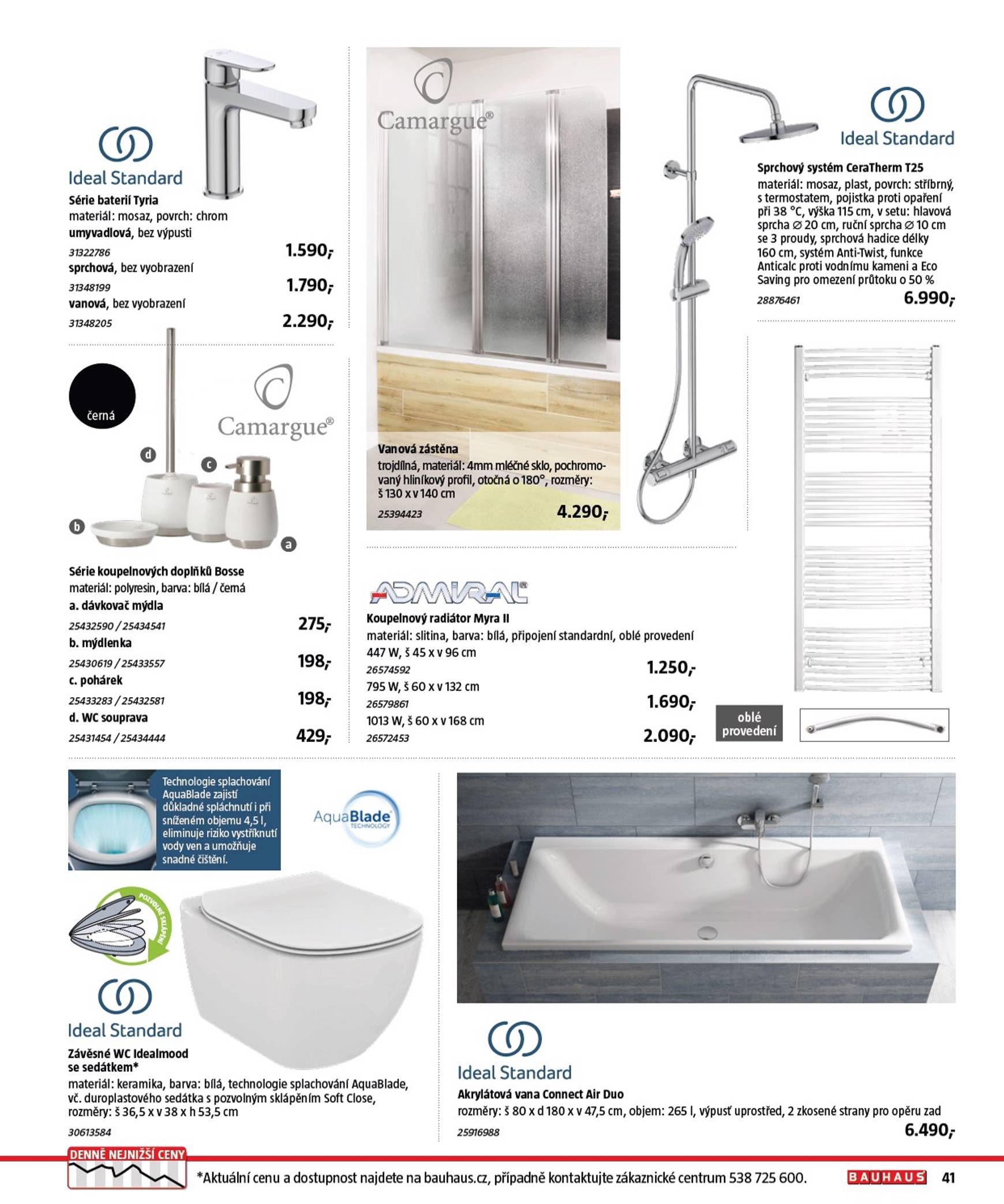 Leták Bauhaus - Katalog Sanita od 29.10. do 31.03. 41