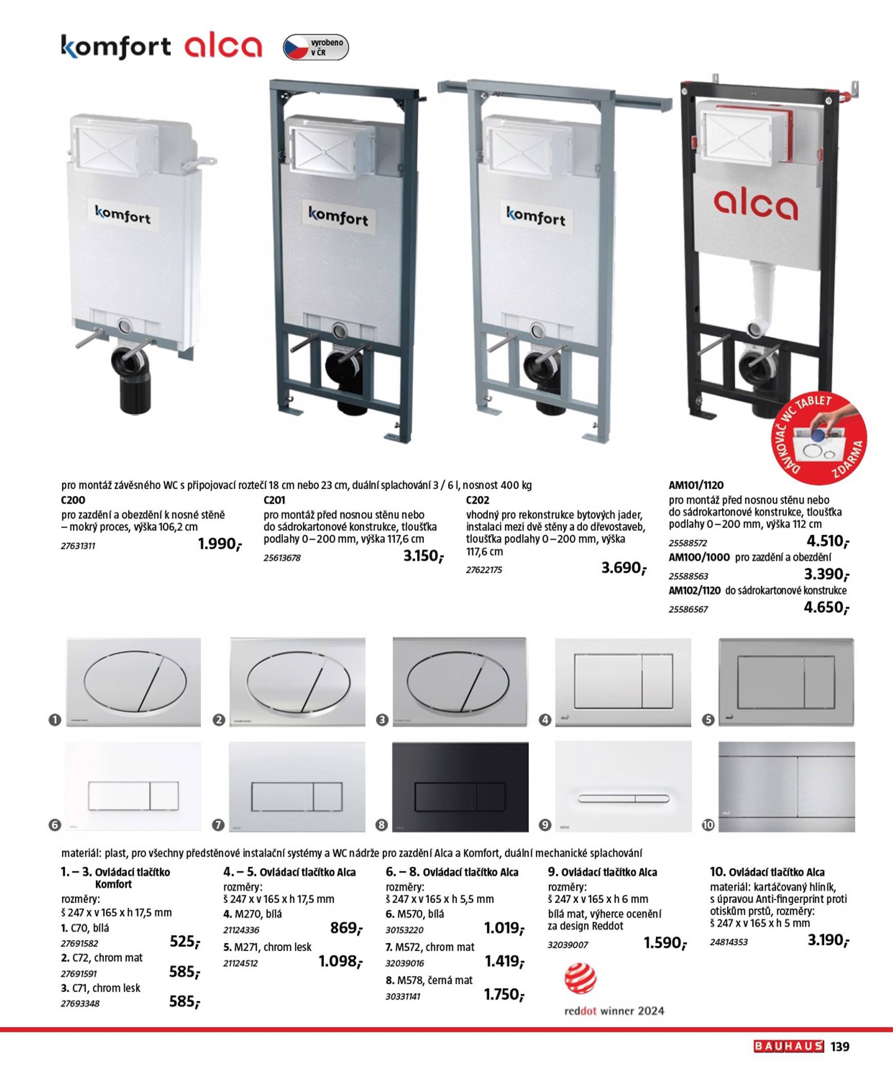 Leták Bauhaus - Katalog Sanita od 29.10. do 31.03. 139