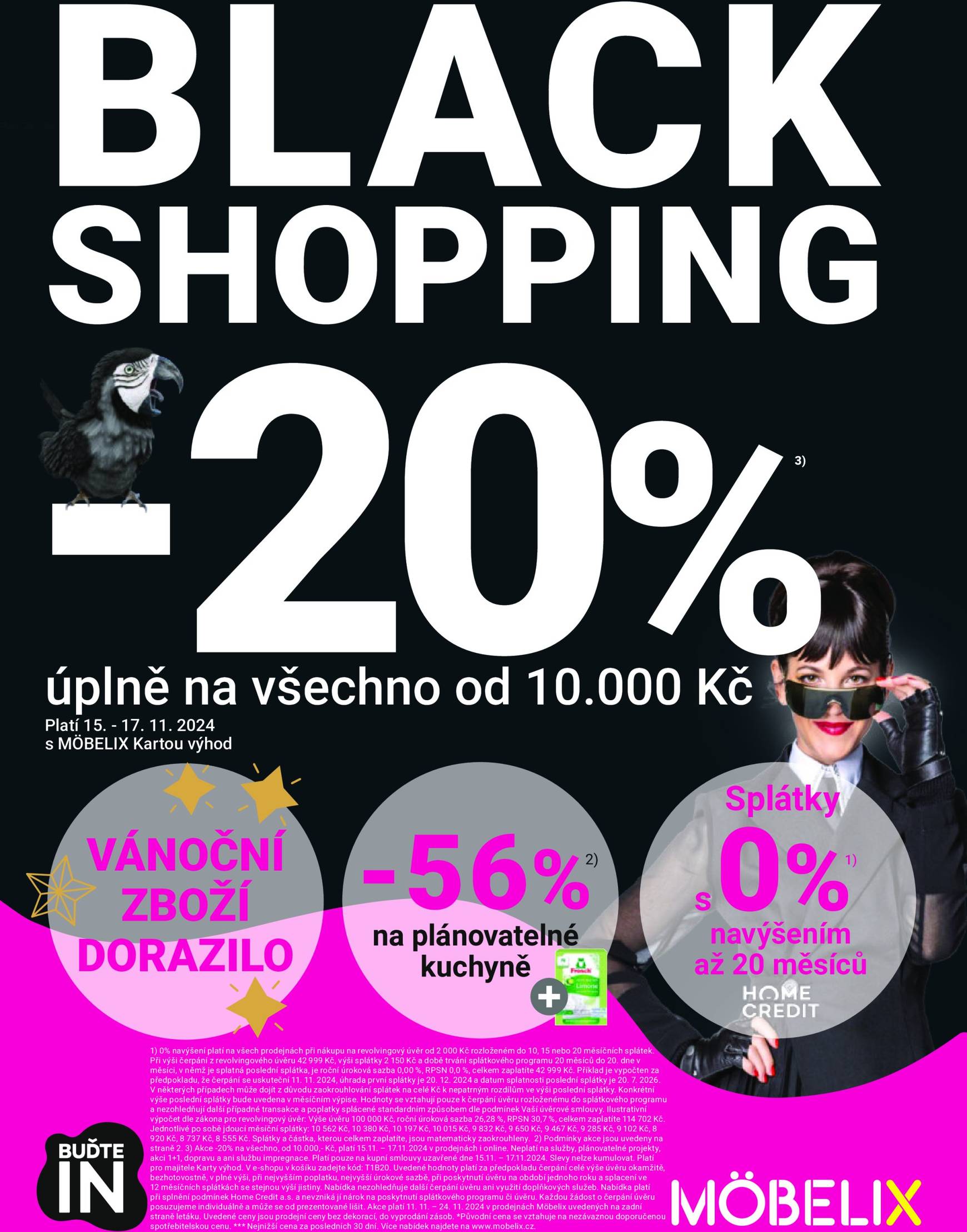 Leták Möbelix - Black Friday od 11.11. do 24.11.