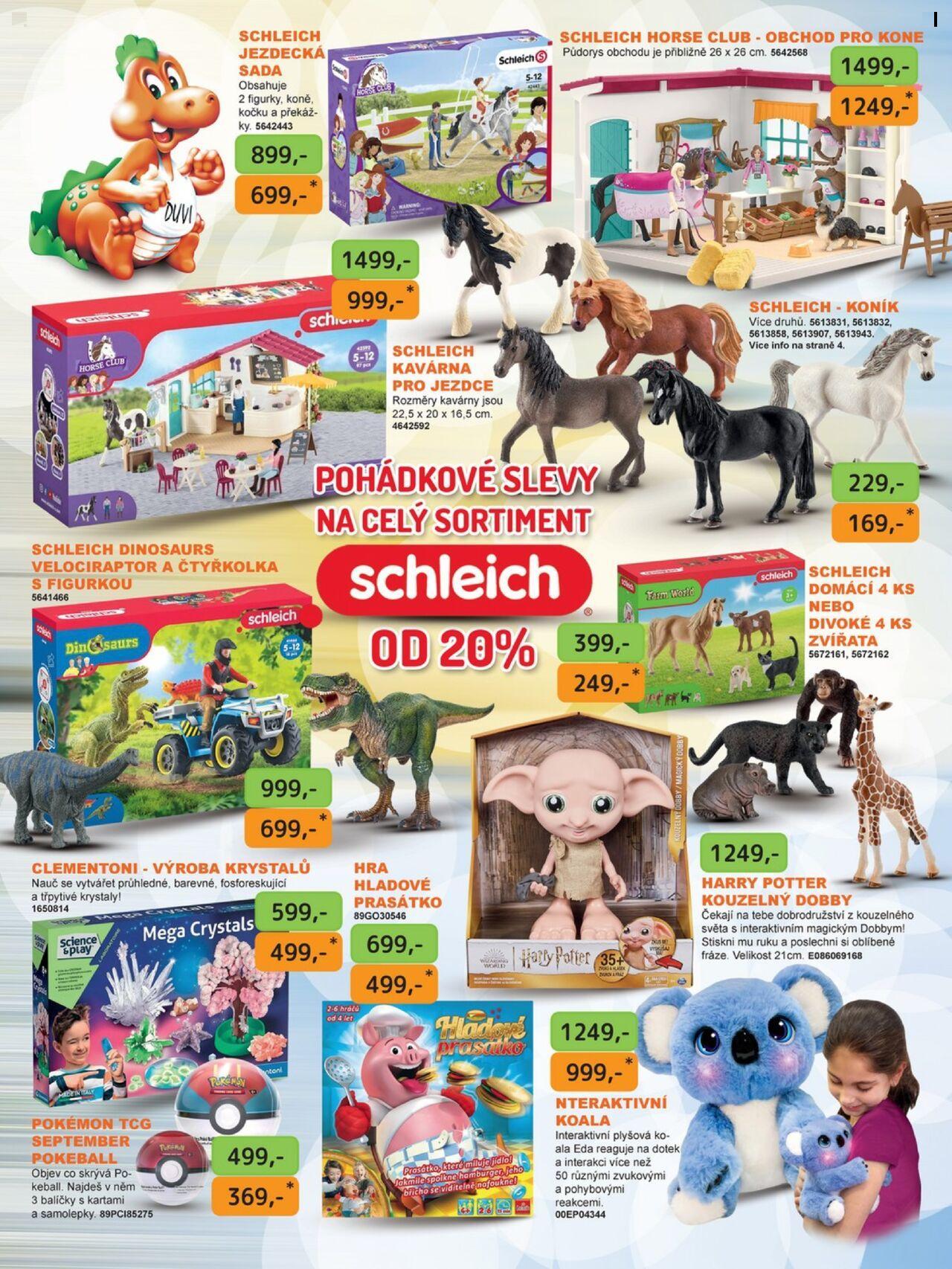 Dráčik leták - SCHLEICH od čtvrtka 07.12.2023