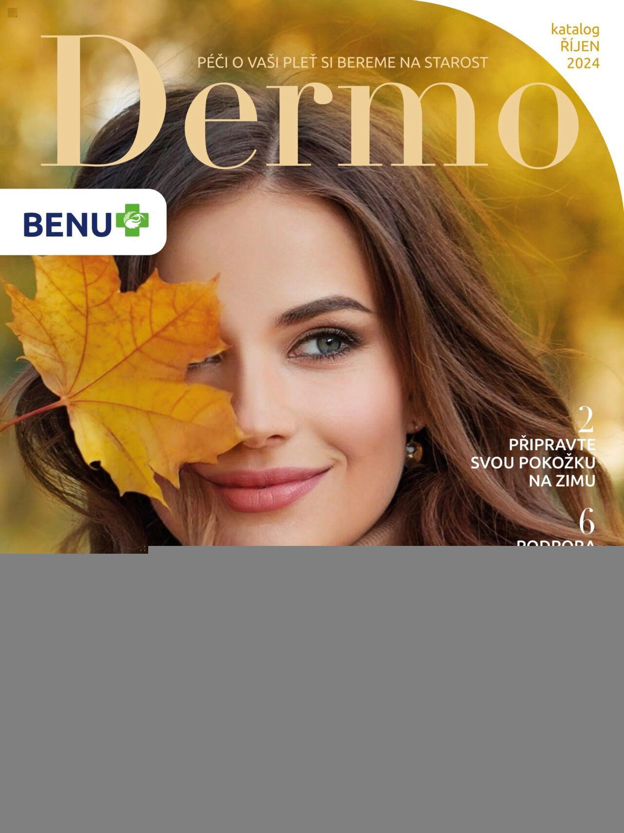 Benu dermokatalog říjen 2024 01.10.2024 - 31.10.2024