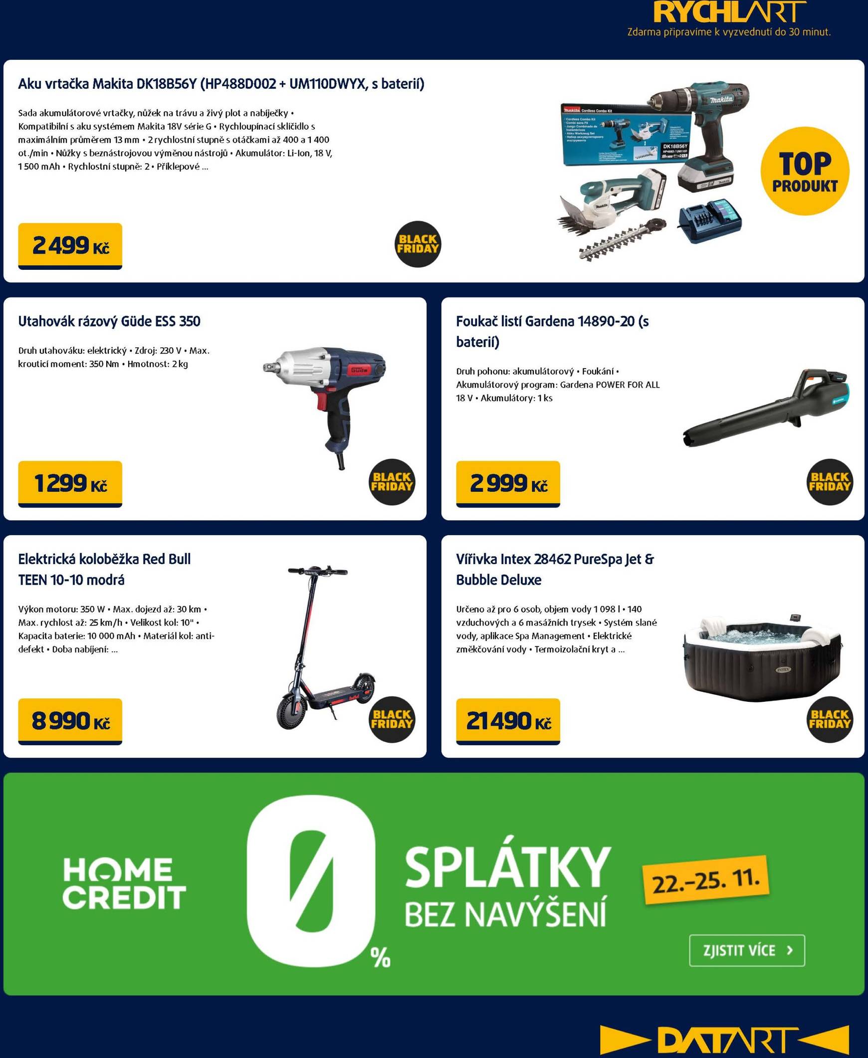 Leták Datart - Black Friday od 18.11. do 24.11. 9