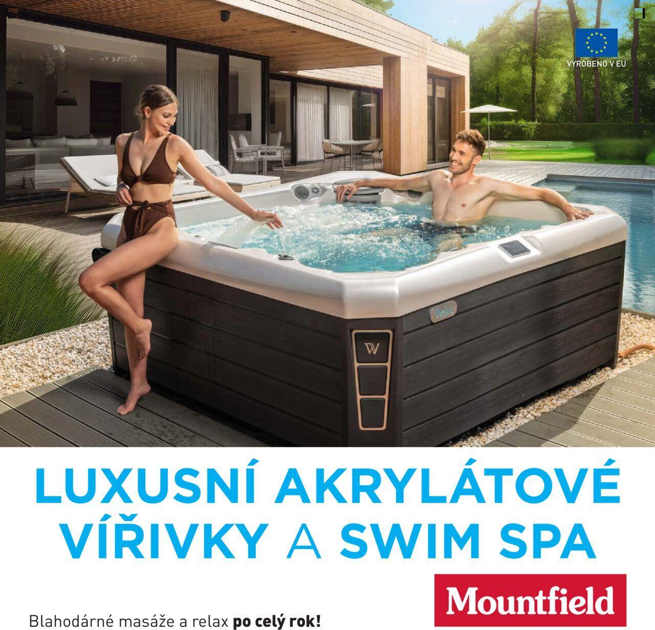 Mountfield katalog - Vířivky od středy 01.05.2024