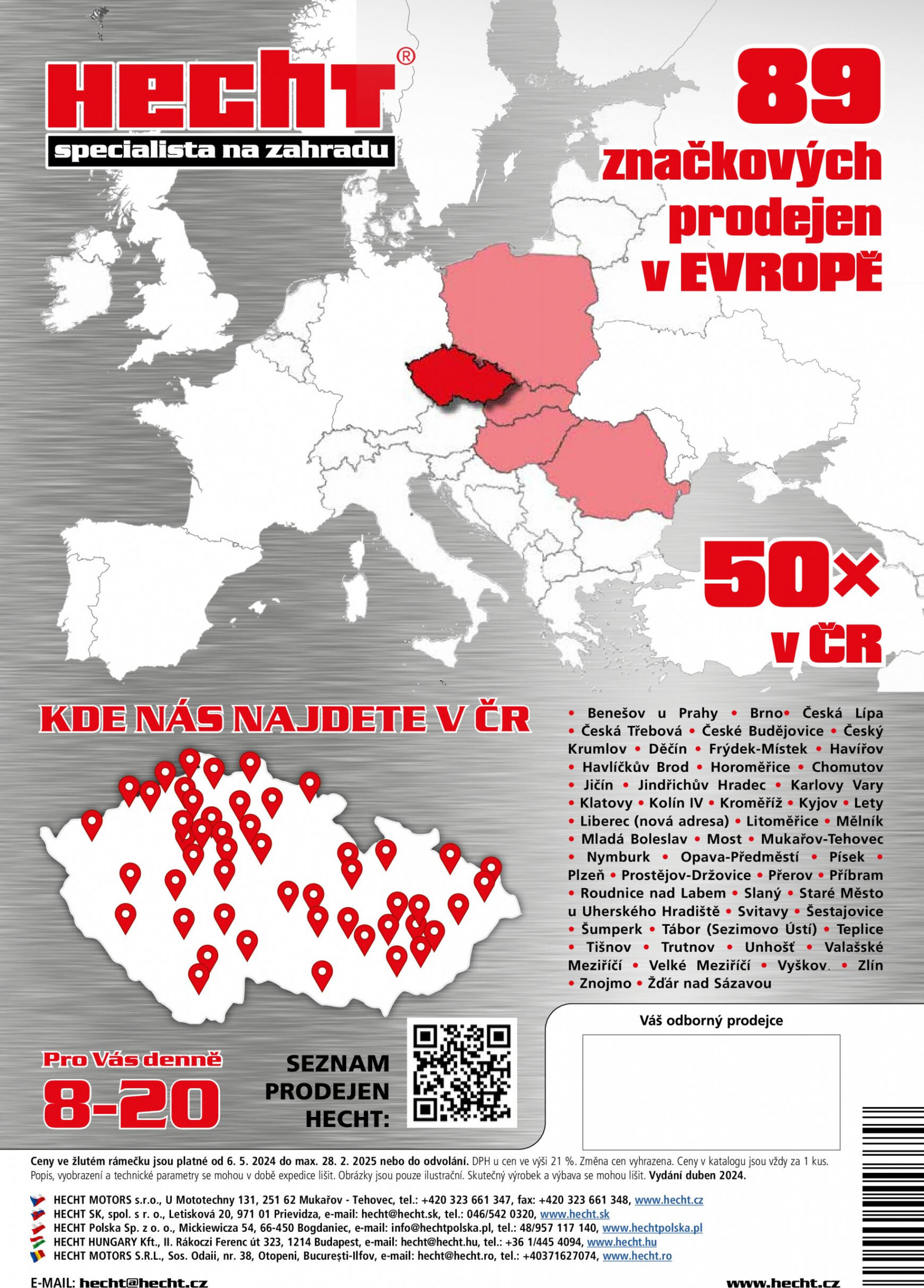 Leták Hecht aktuální 06.05. - 28.02. 144