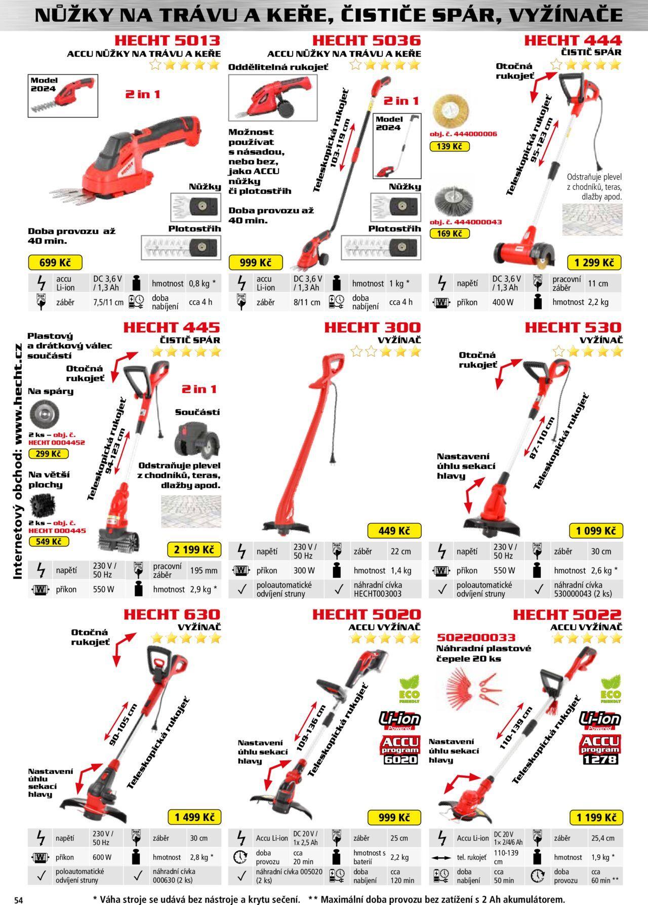 Hecht katalog - Podzim 2024 od pondělí 30.09.2024 54