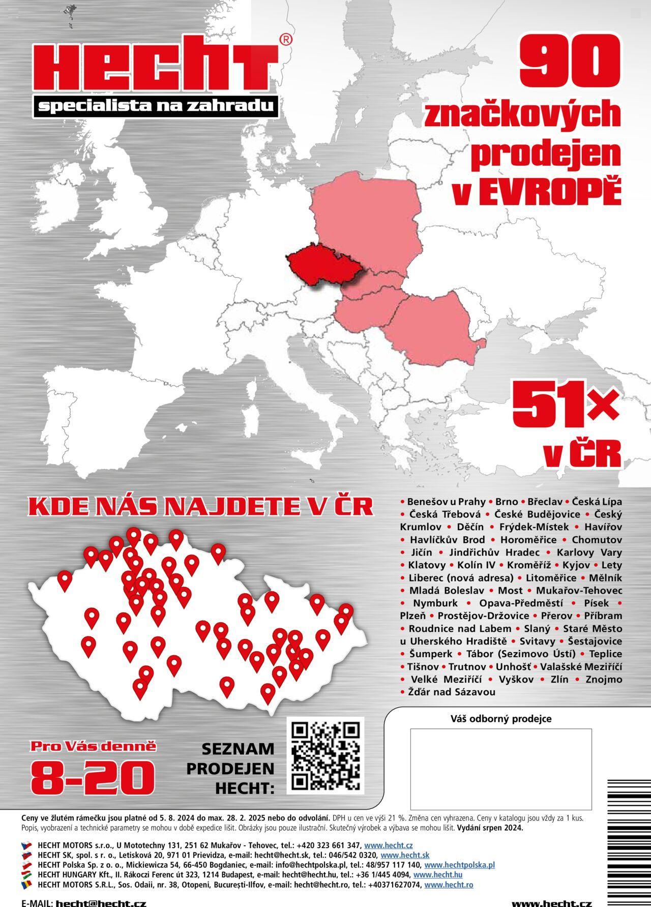 Hecht katalog - Podzim 2024 od pondělí 30.09.2024 152