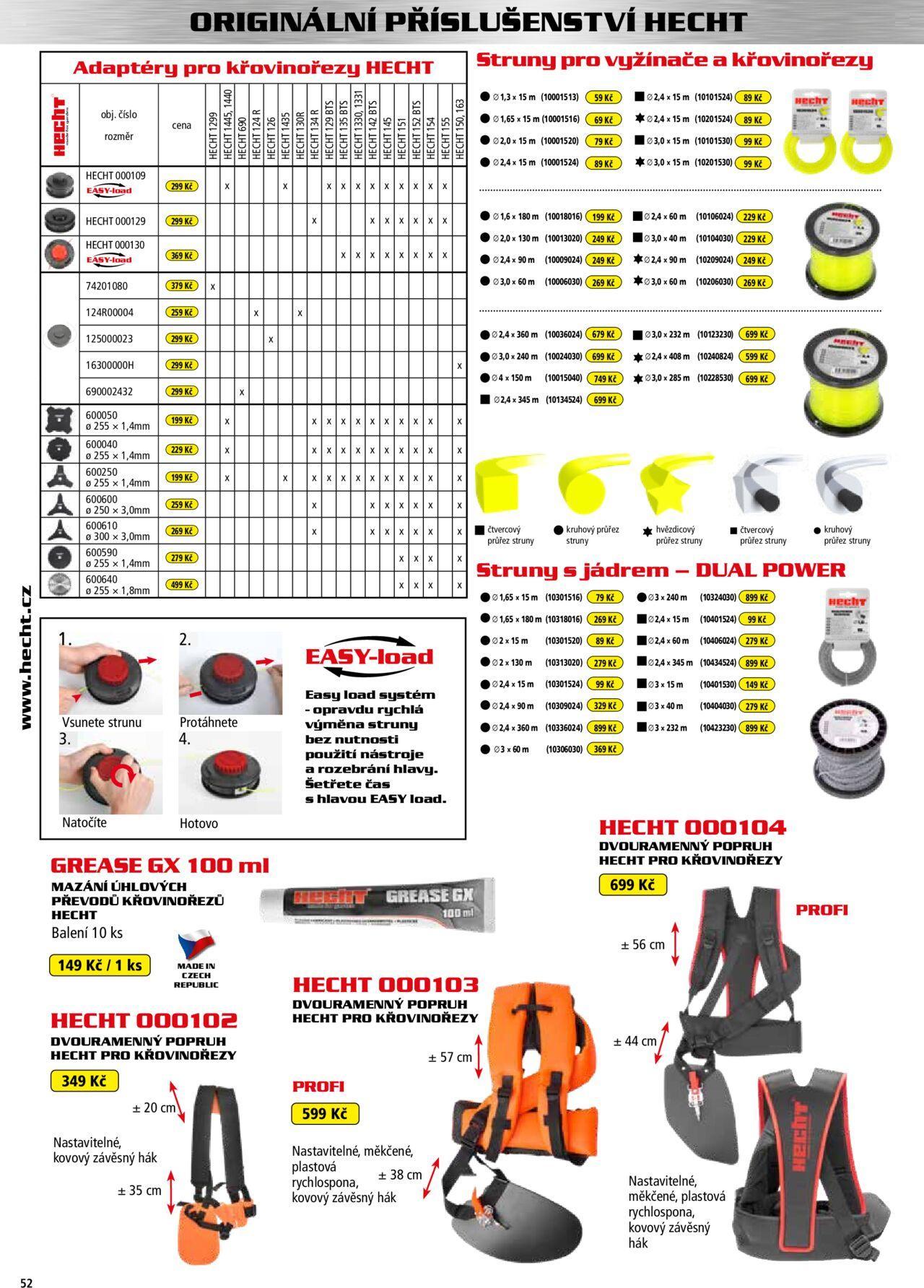 Hecht katalog - Podzim 2024 od pondělí 30.09.2024 52
