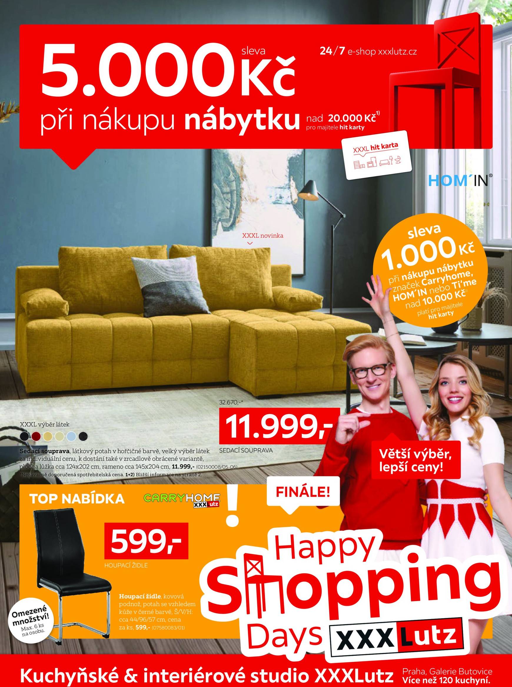 Leták XXXLutz - Happy Shopping Days od 29.10. do 10.11.