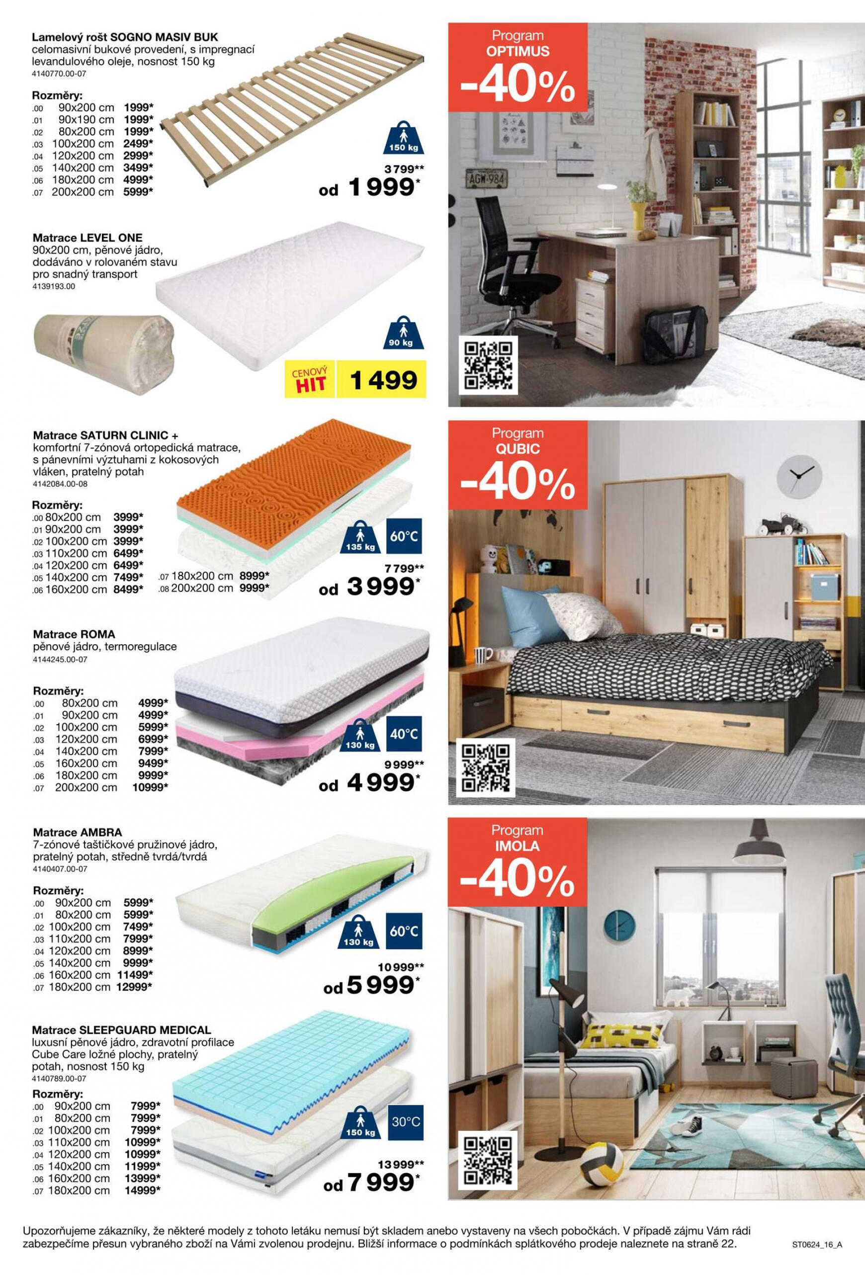 Leták SCONTO nábytek aktuální 01.05. - 12.05. 16