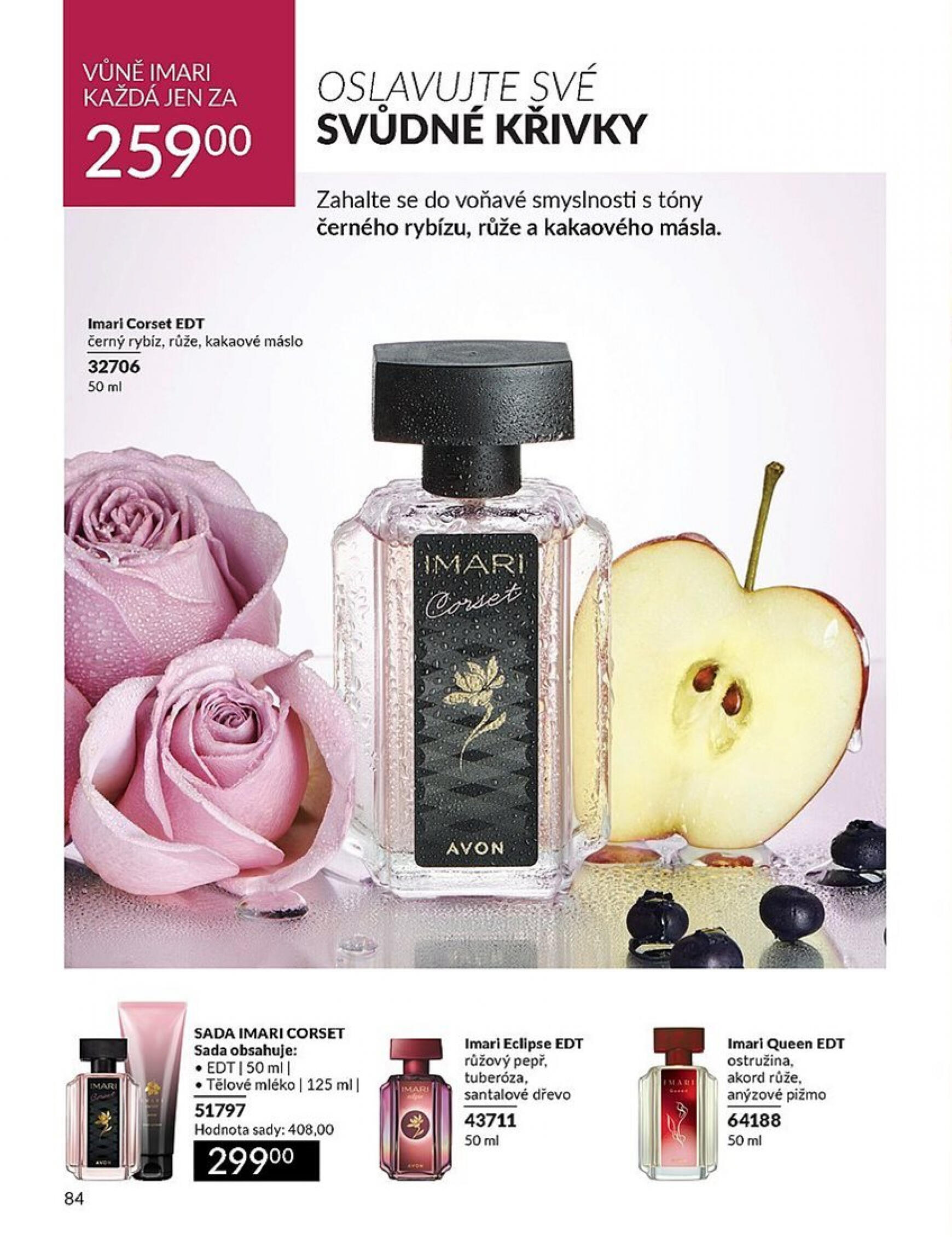 Leták AVON aktuální 01.05. - 31.05. 84