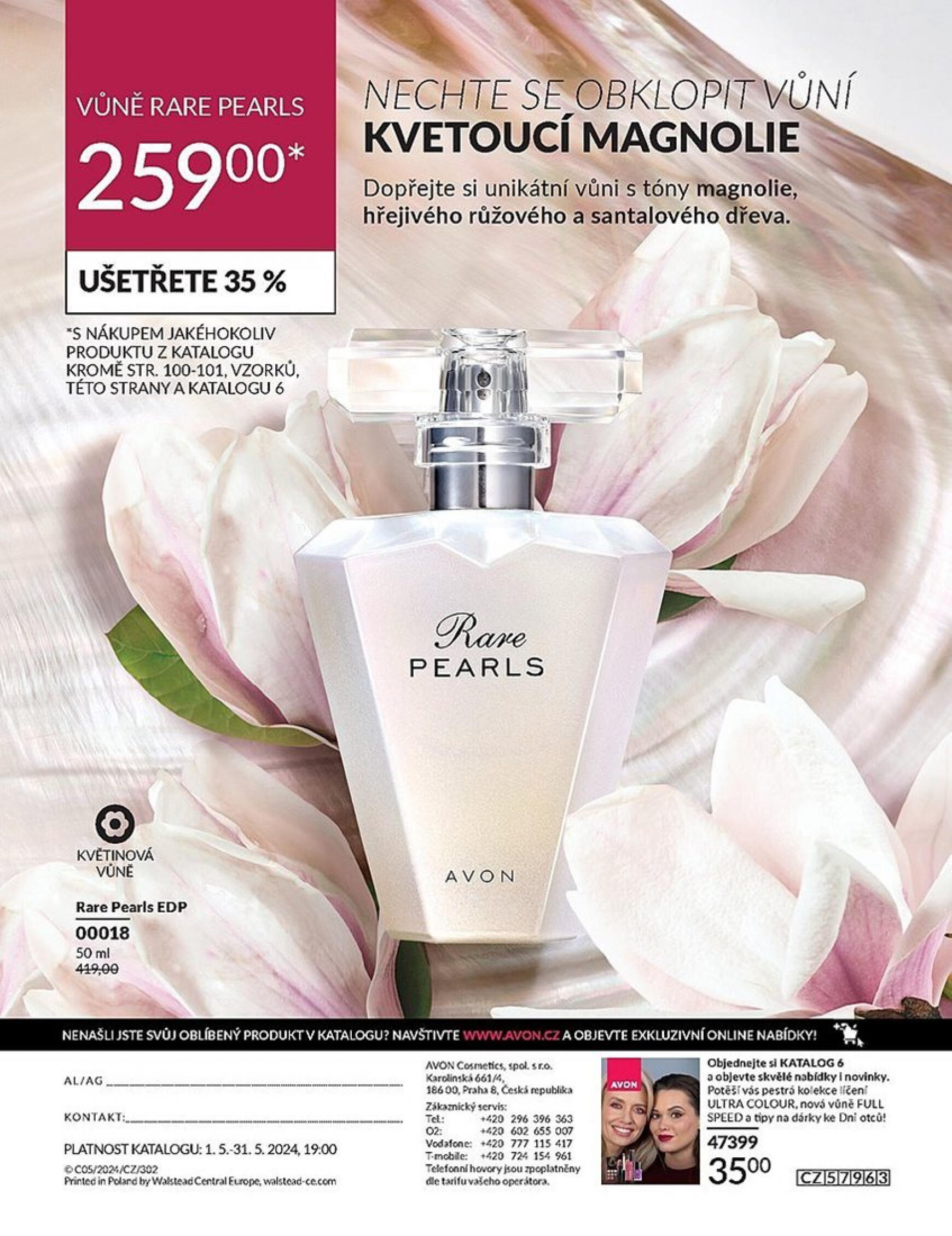 Leták AVON aktuální 01.05. - 31.05. 196