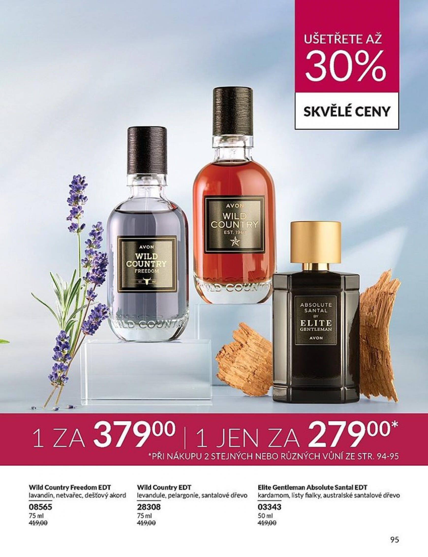 Leták AVON aktuální 01.05. - 31.05. 95