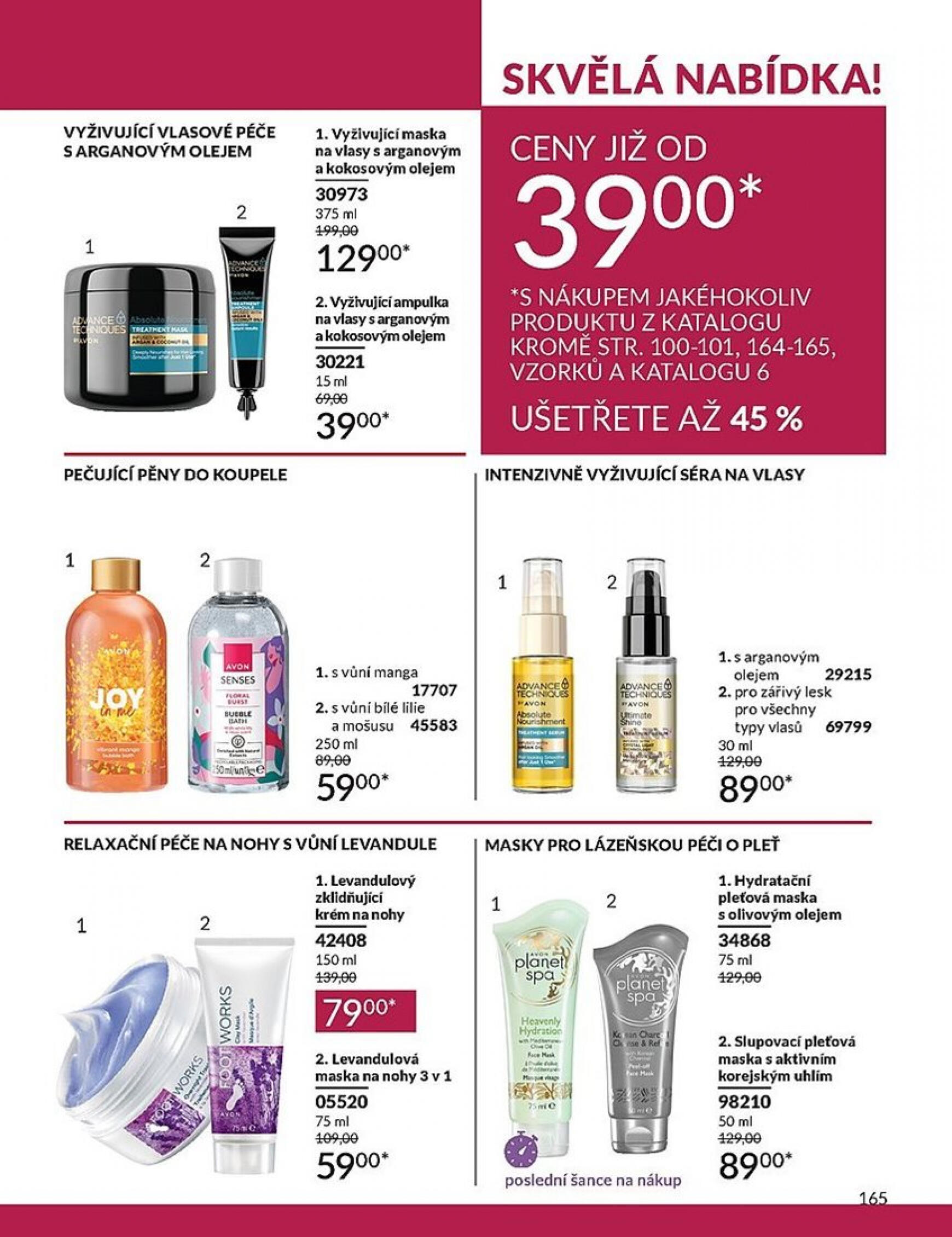 Leták AVON aktuální 01.05. - 31.05. 165