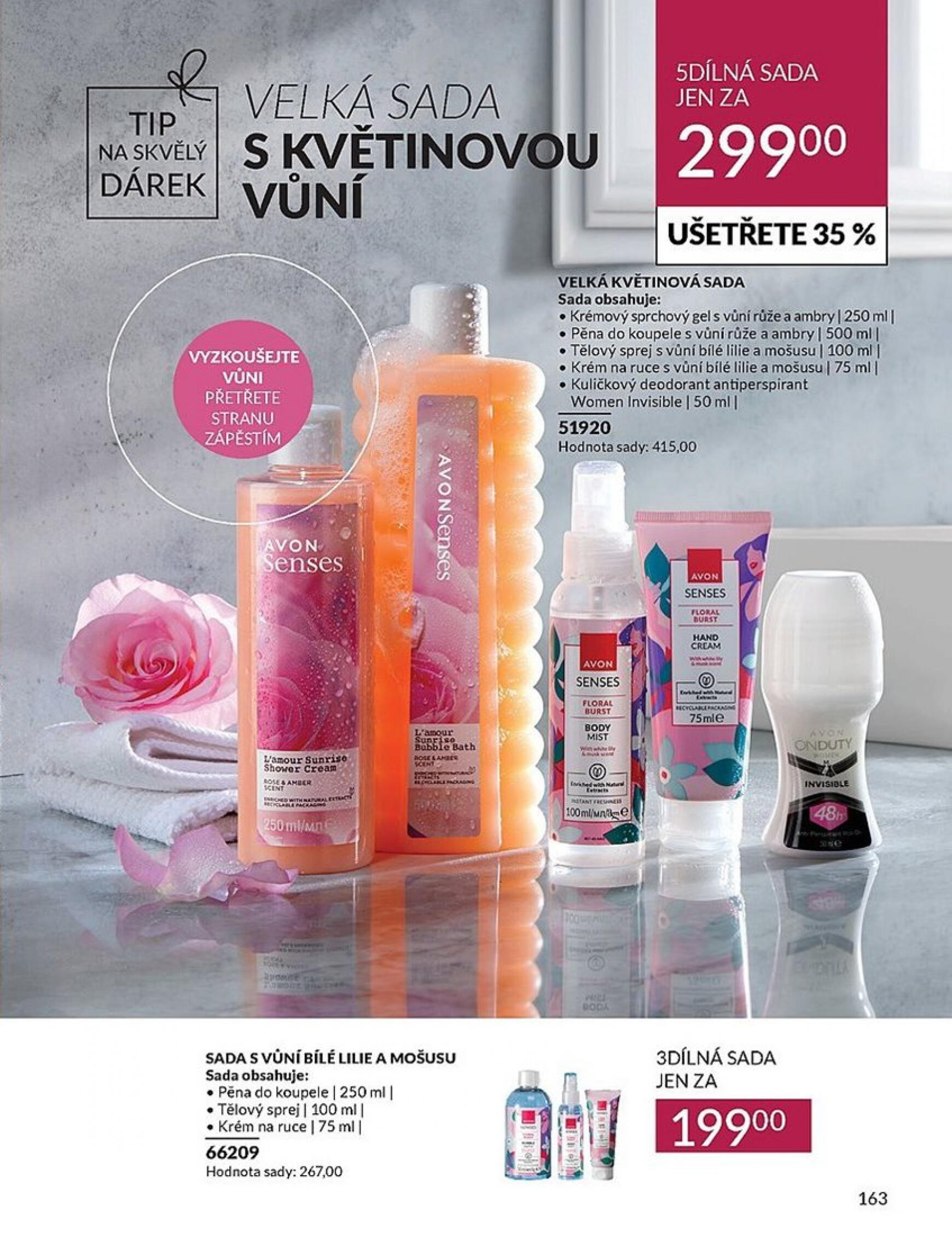 Leták AVON aktuální 01.05. - 31.05. 163