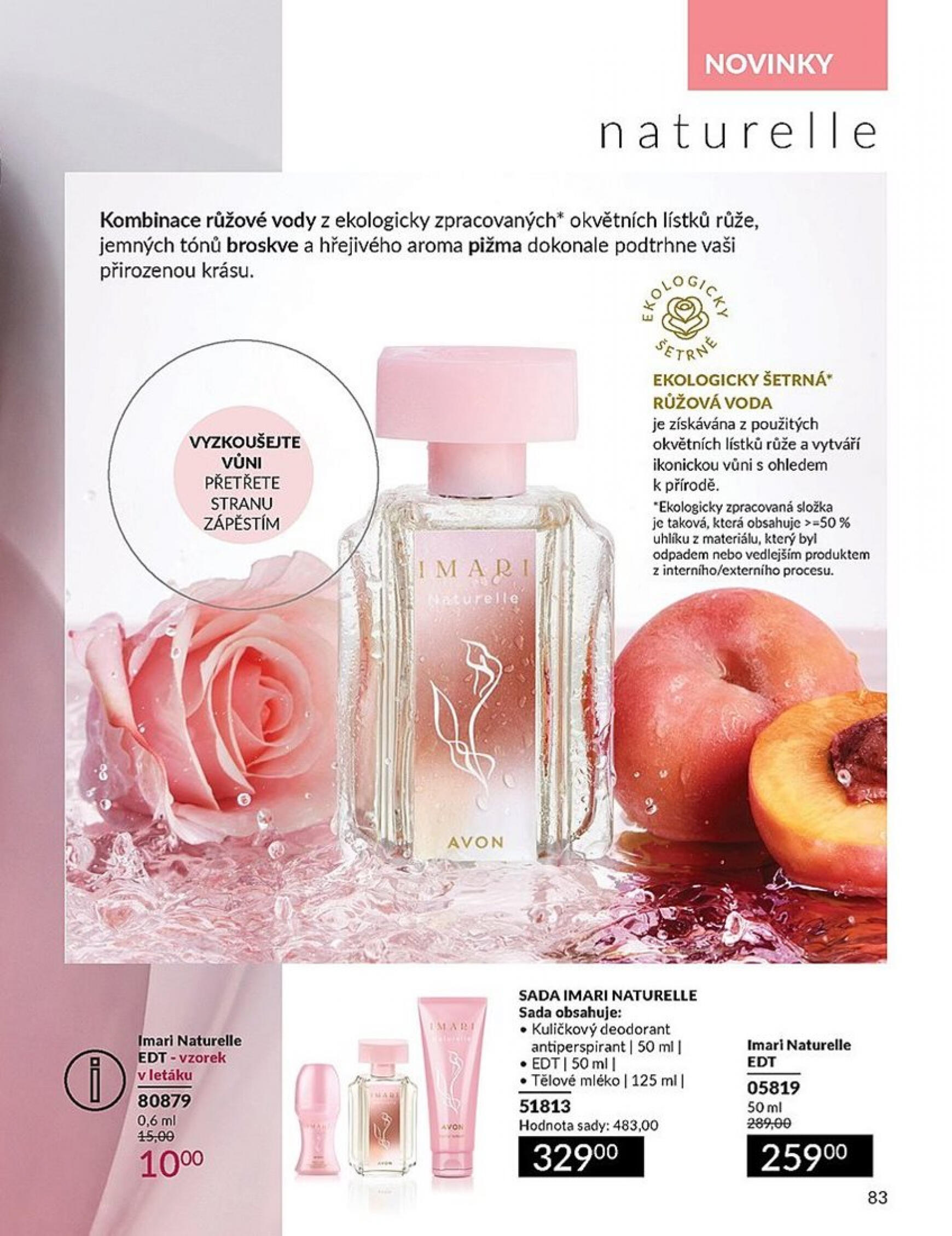 Leták AVON aktuální 01.05. - 31.05. 83