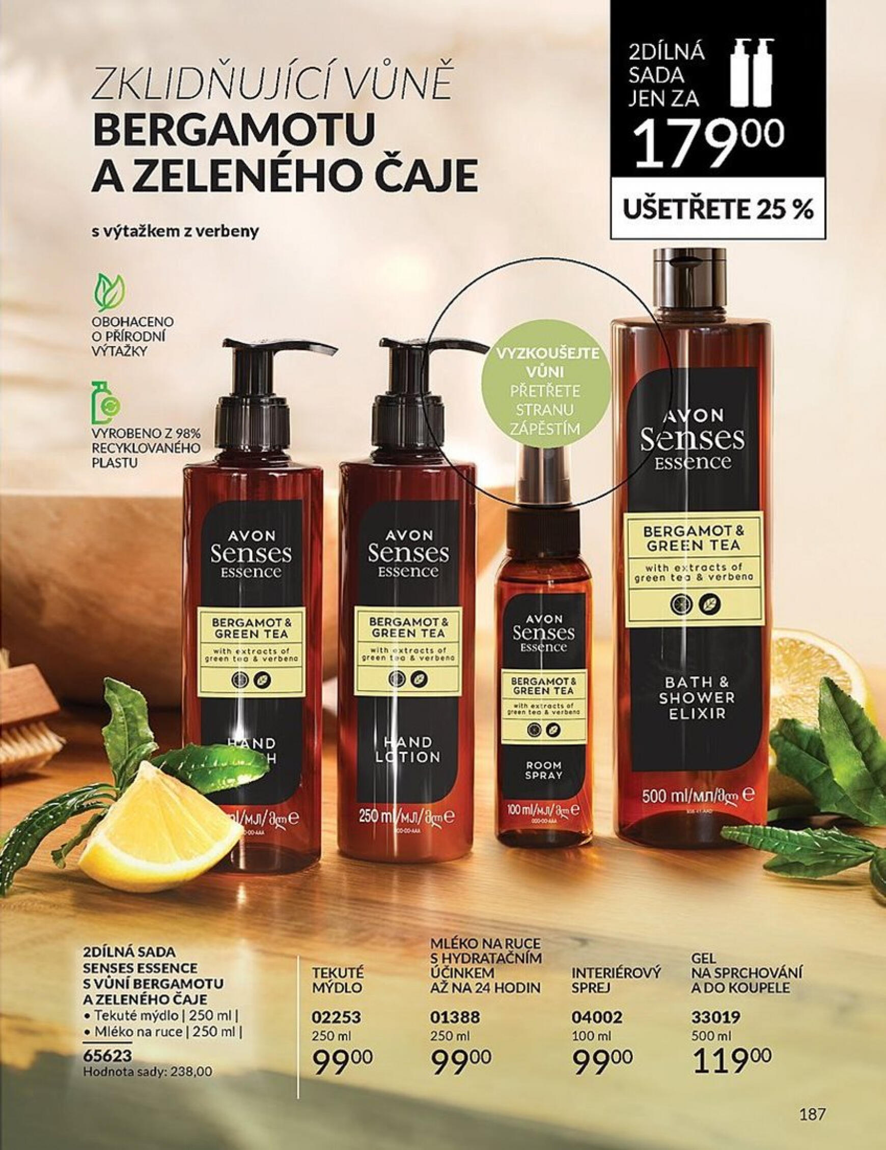 Leták AVON aktuální 01.06. - 30.06. 187