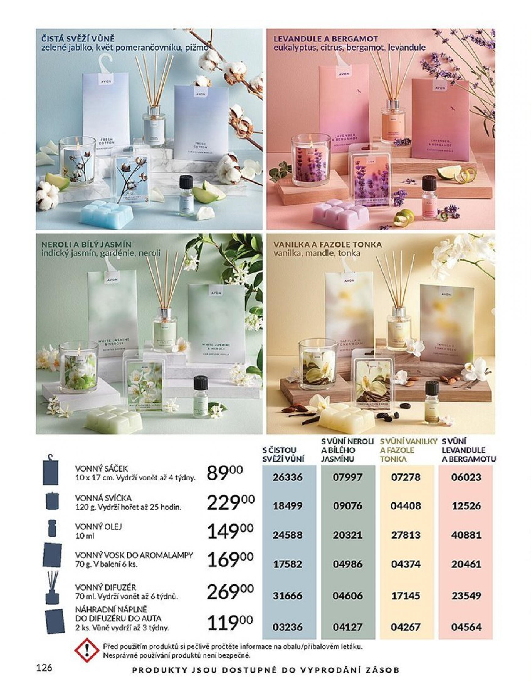 Leták AVON aktuální 01.06. - 30.06. 126