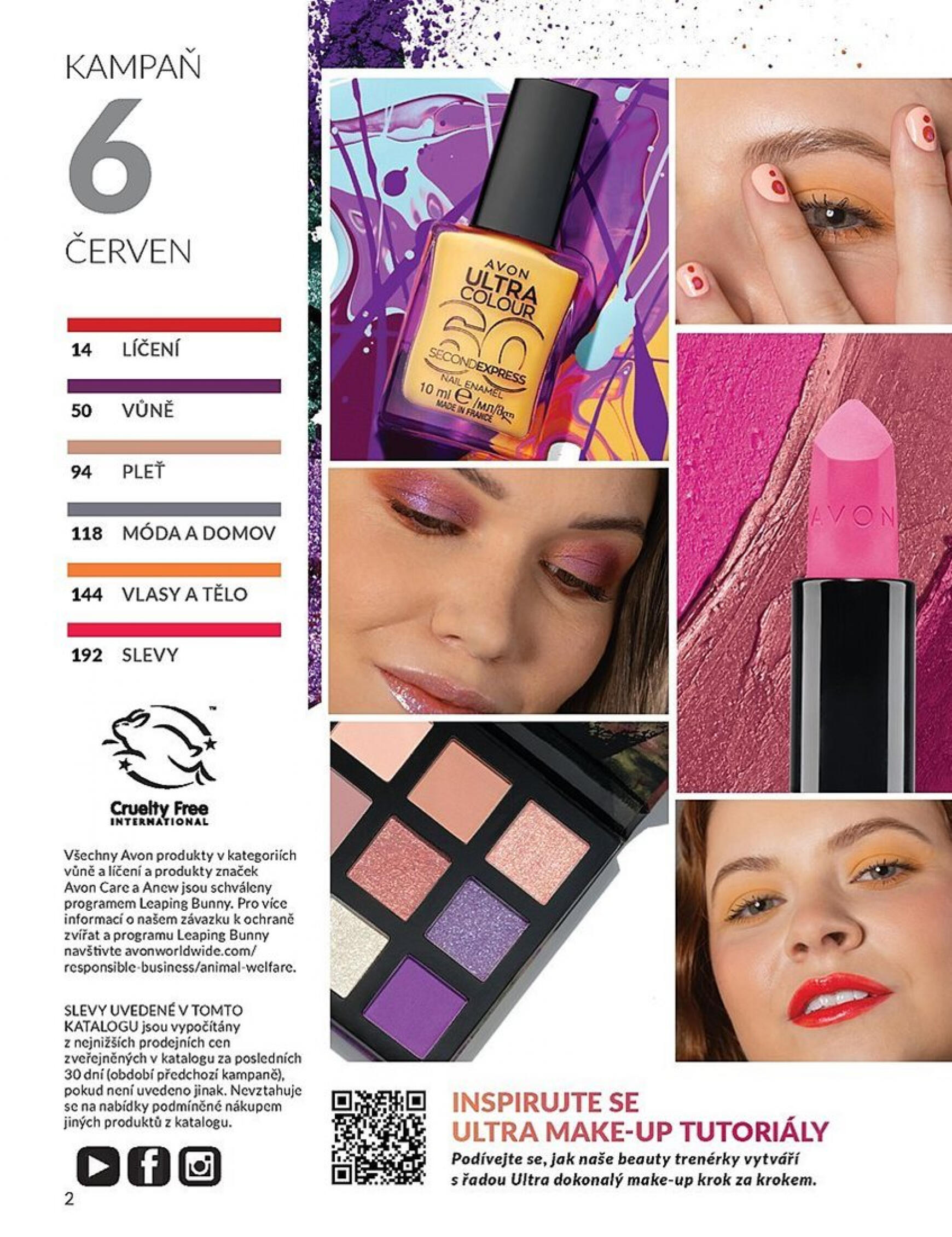 Leták AVON aktuální 01.06. - 30.06. 2