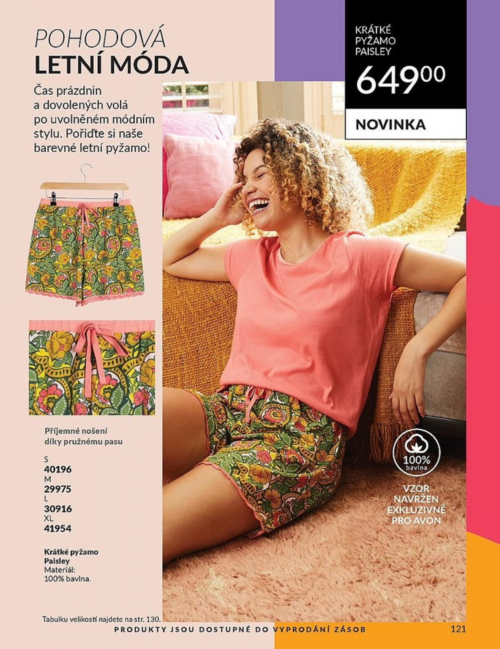 Leták AVON aktuální 01.06. - 30.06. 121