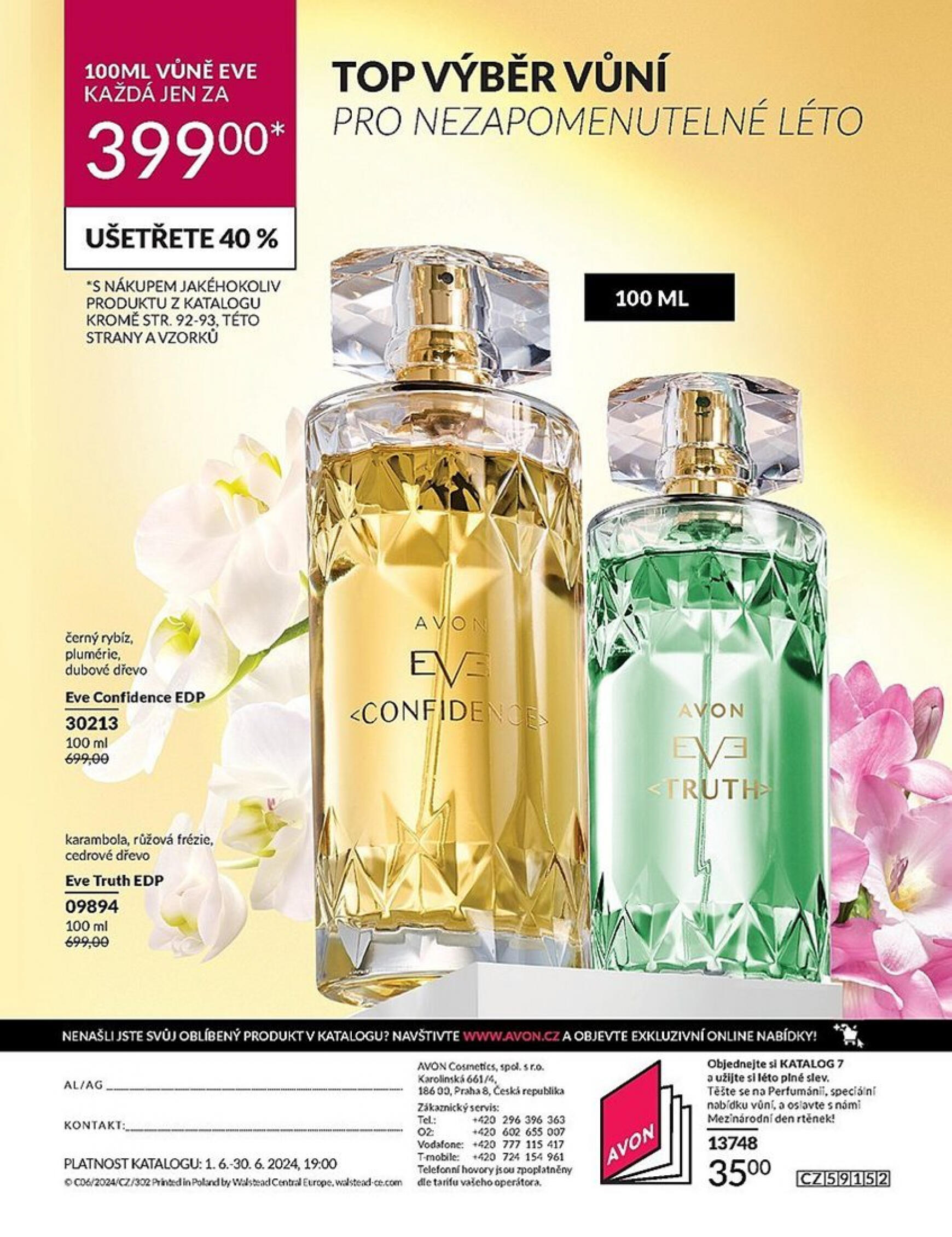 Leták AVON aktuální 01.06. - 30.06. 204