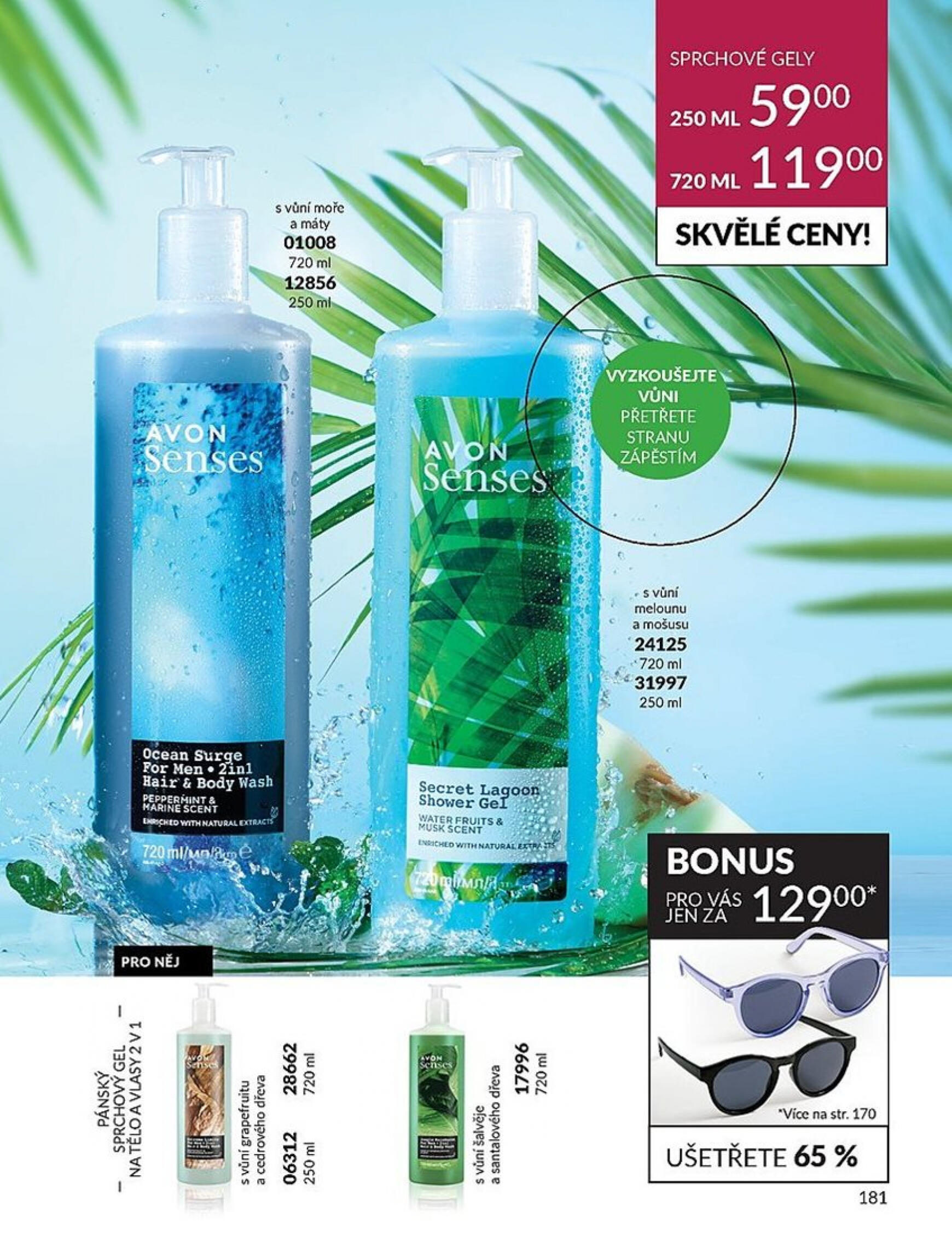 Leták AVON aktuální 01.06. - 30.06. 181