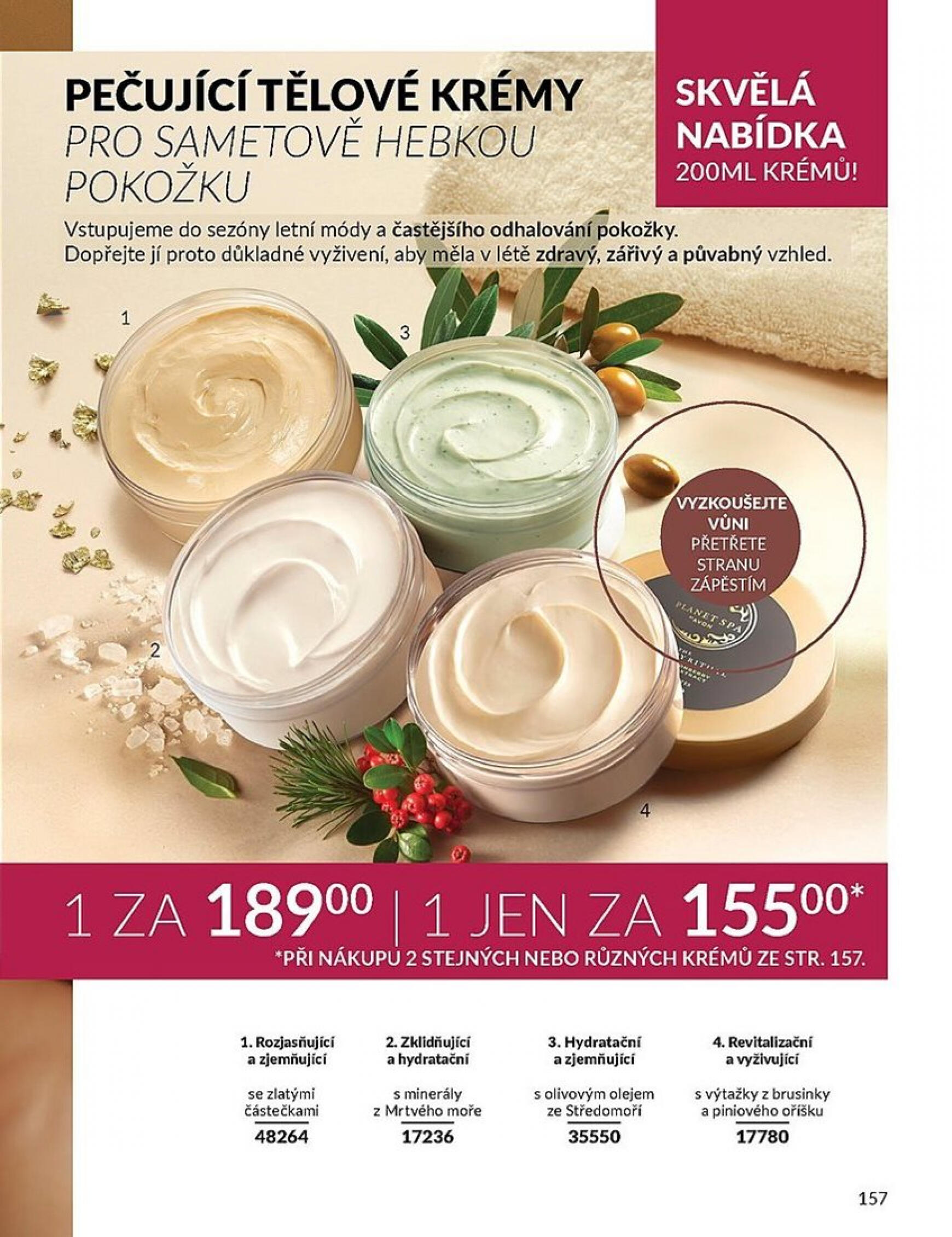 Leták AVON aktuální 01.06. - 30.06. 157