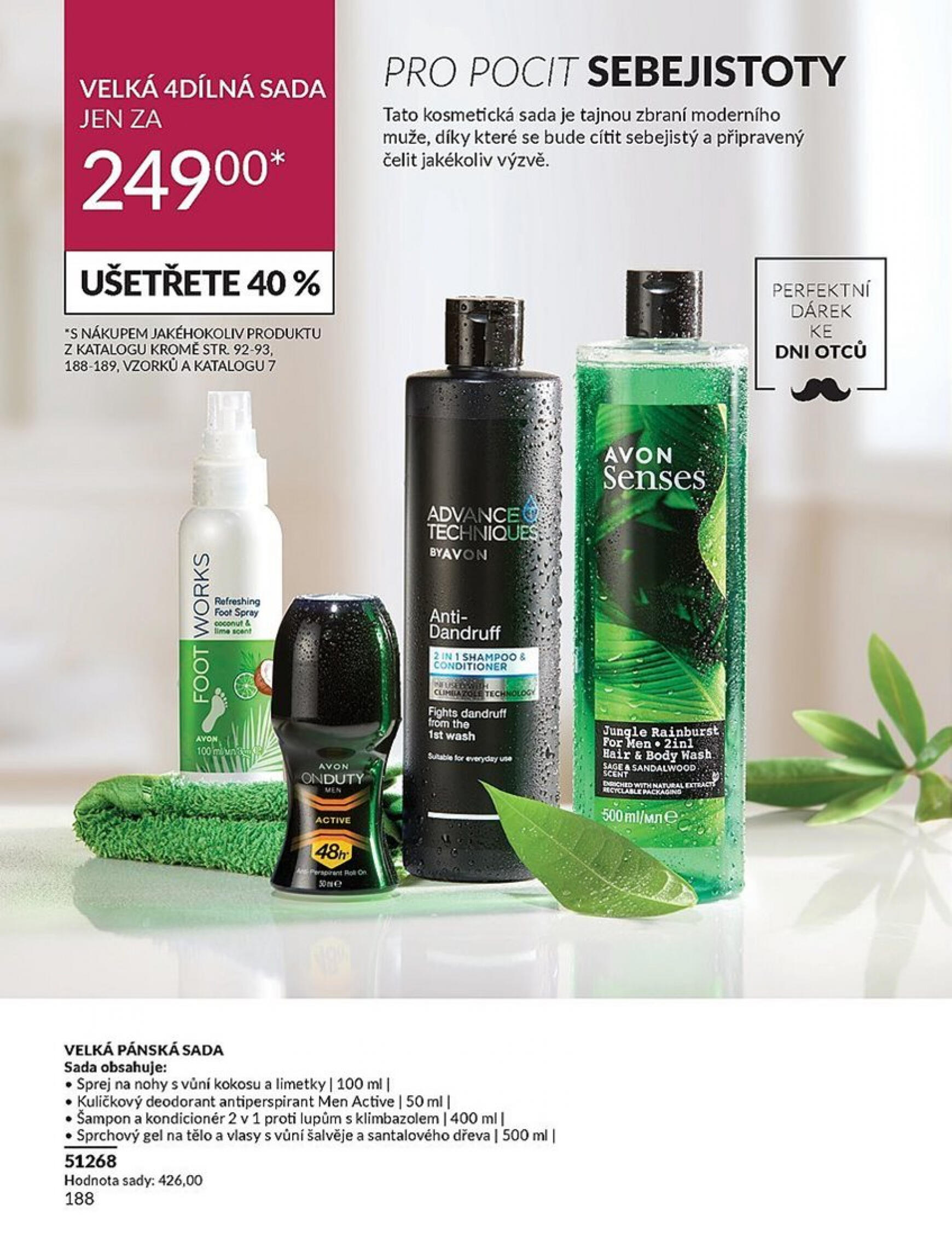 Leták AVON aktuální 01.06. - 30.06. 188