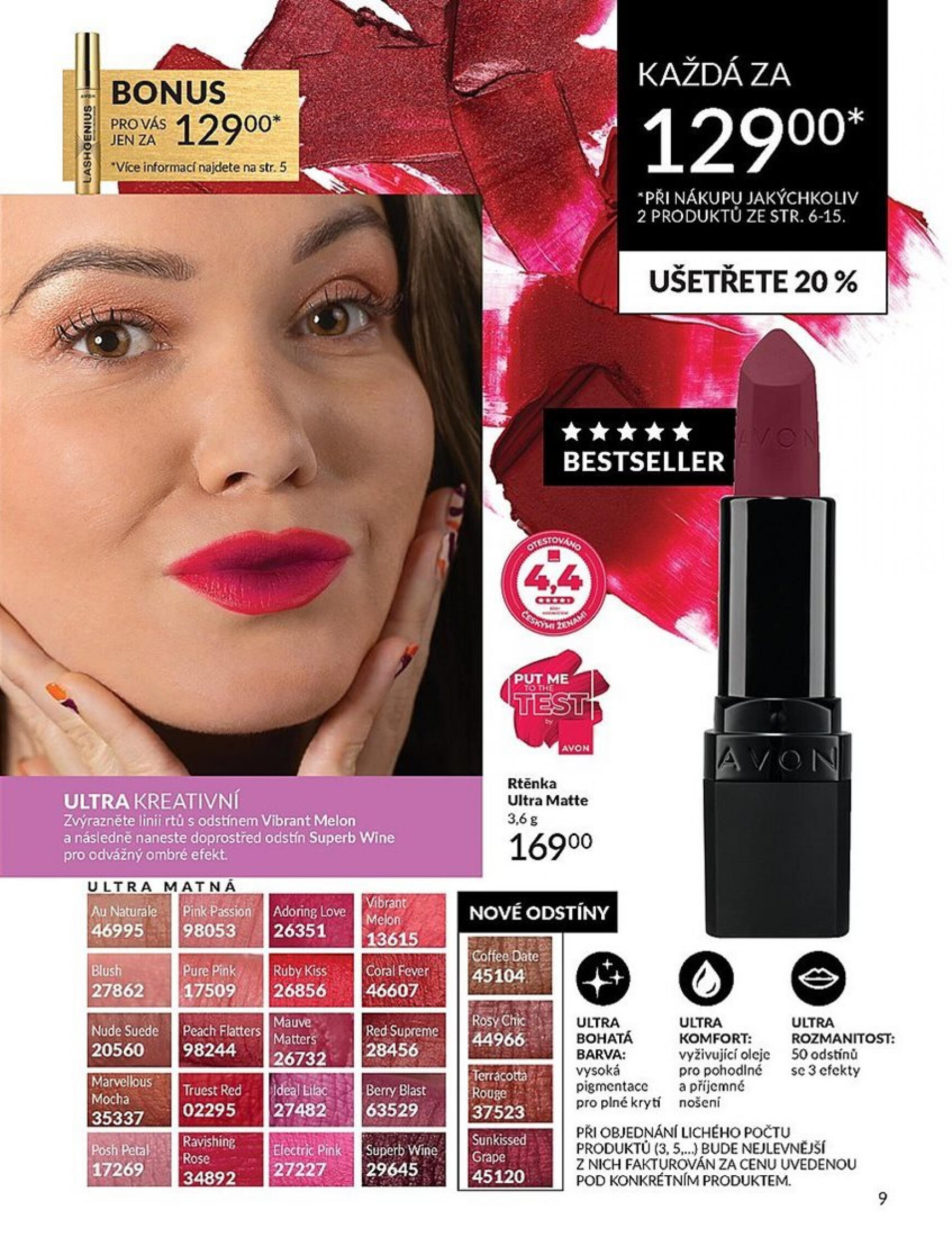 Leták AVON aktuální 01.06. - 30.06. 9