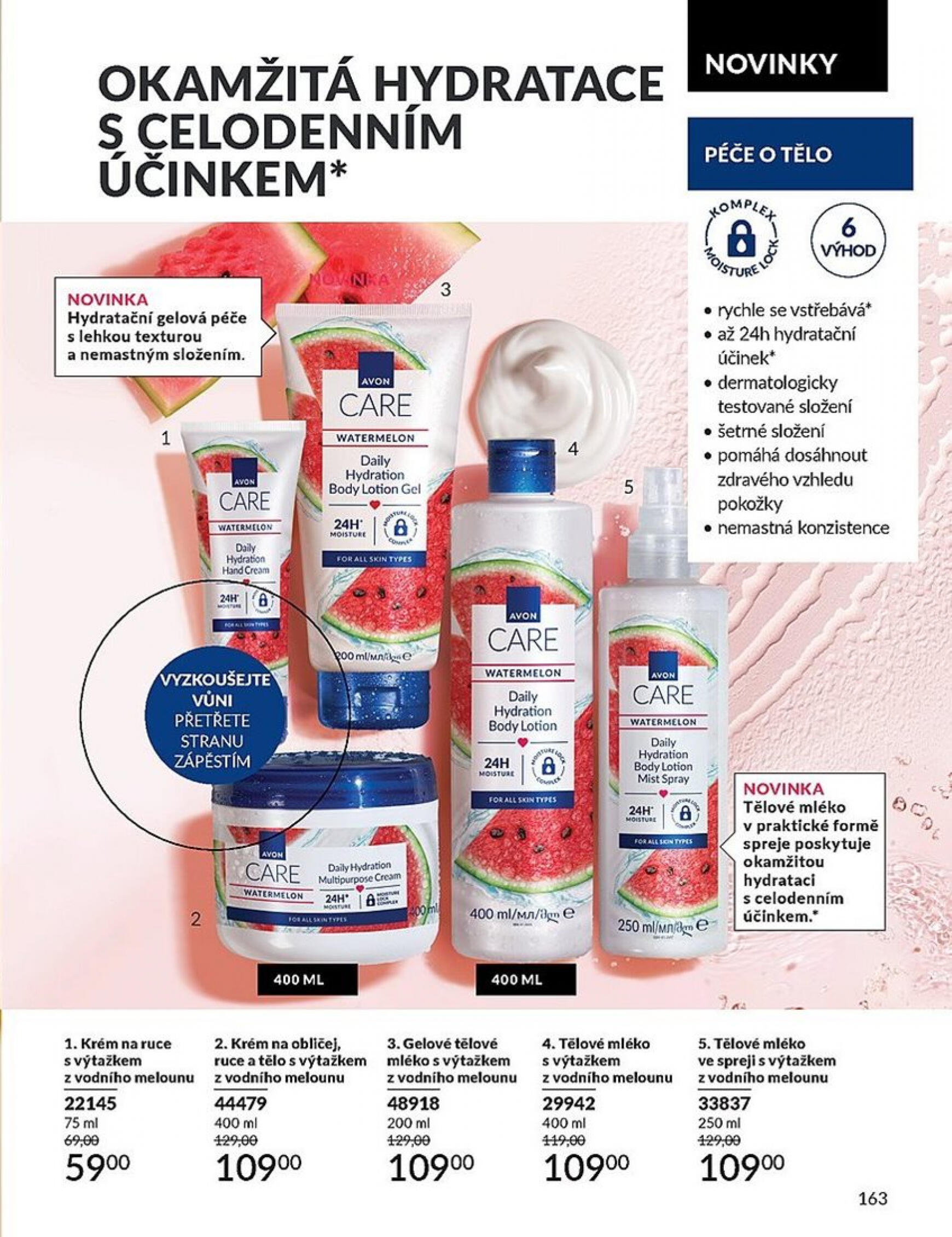 Leták AVON aktuální 01.06. - 30.06. 163