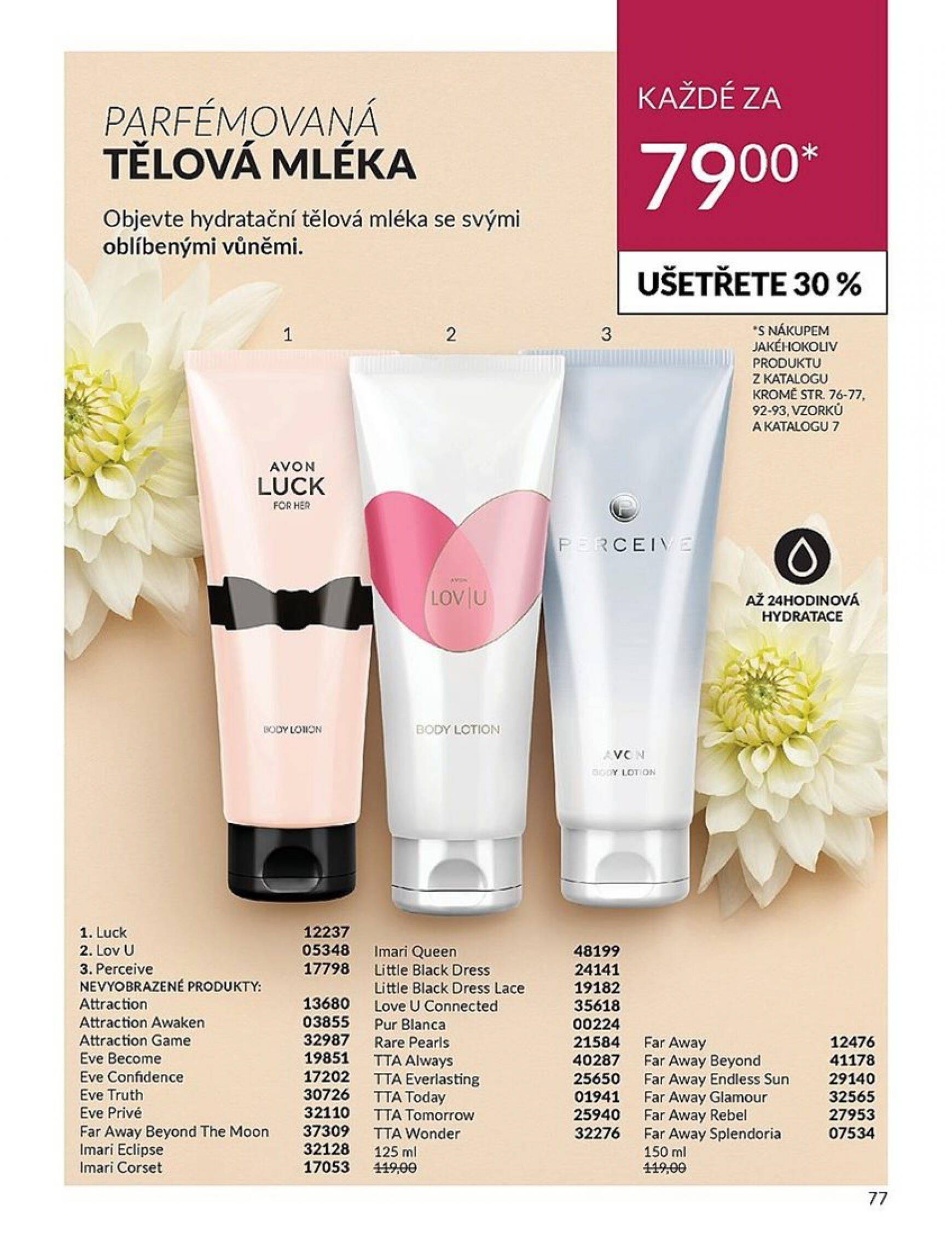 Leták AVON aktuální 01.06. - 30.06. 77