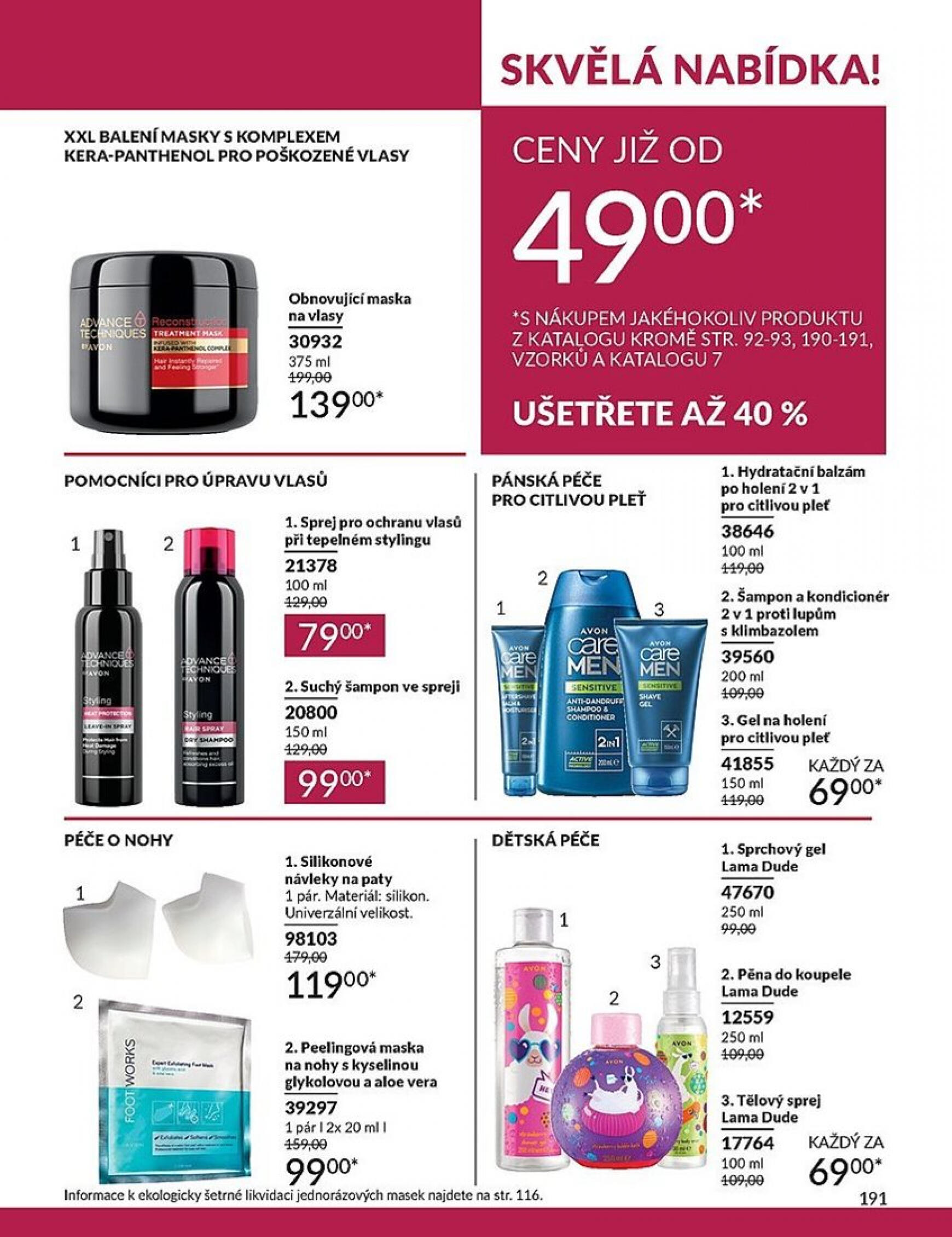 Leták AVON aktuální 01.06. - 30.06. 191