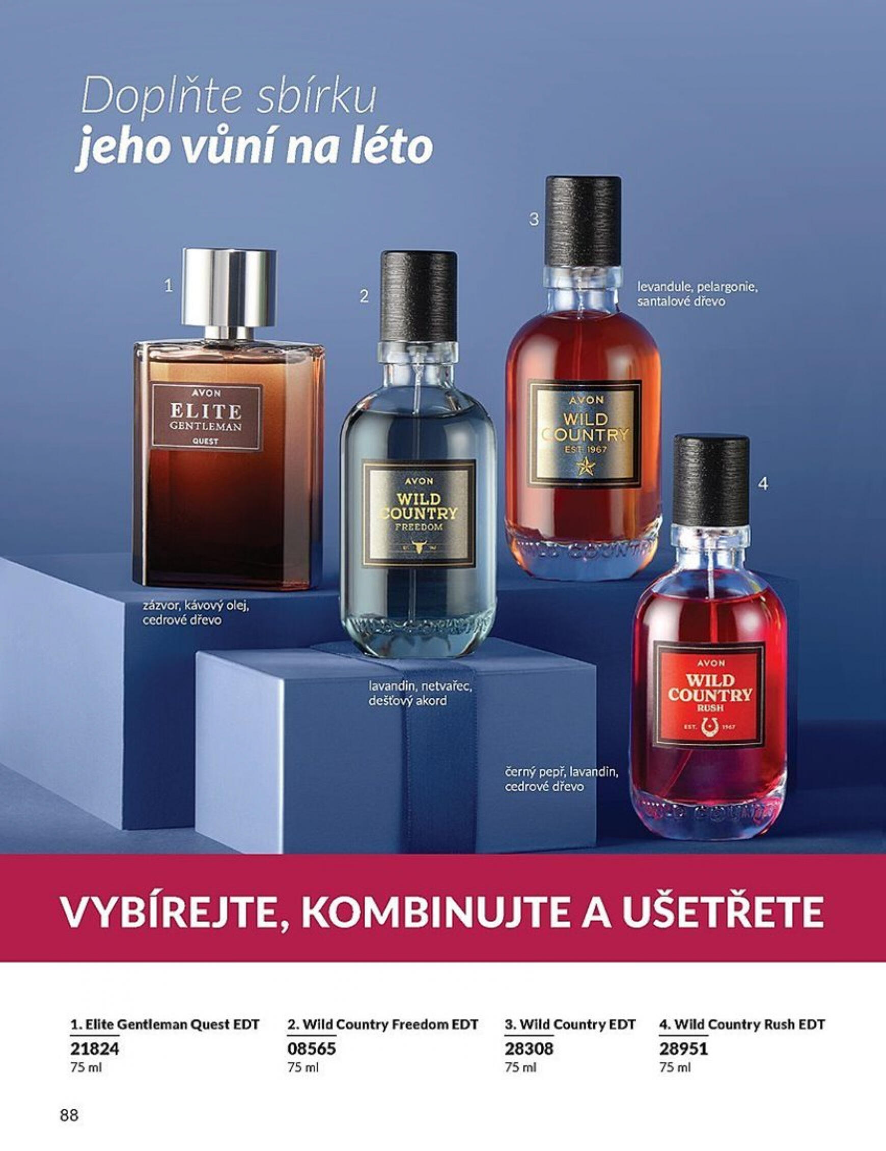 Leták AVON aktuální 01.06. - 30.06. 88