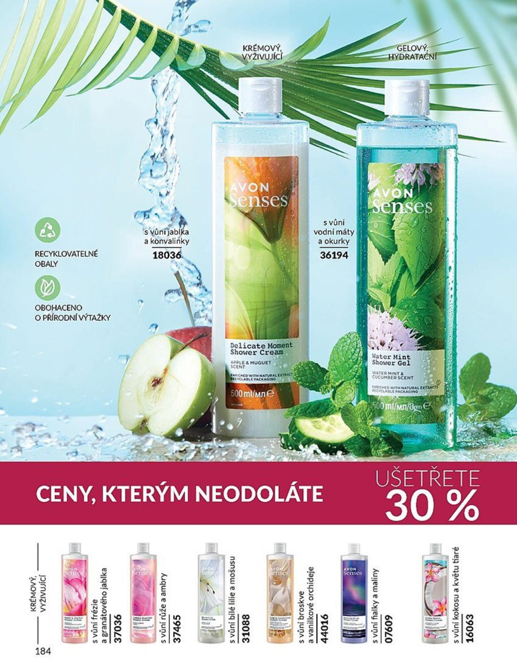 Leták AVON aktuální 01.06. - 30.06. 184