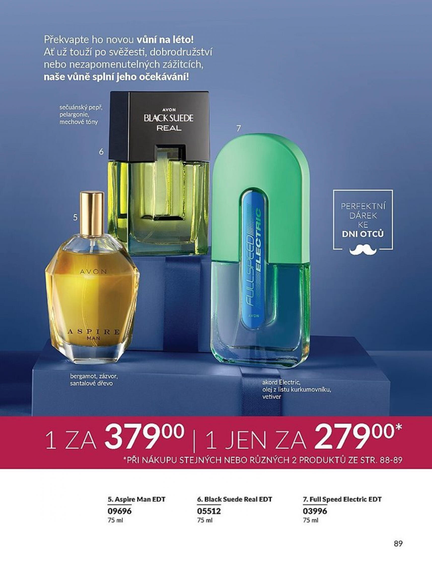 Leták AVON aktuální 01.06. - 30.06. 89