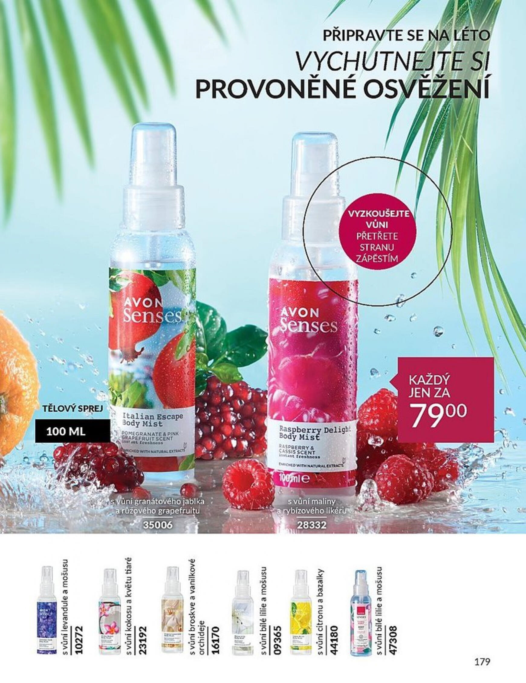 Leták AVON aktuální 01.06. - 30.06. 179